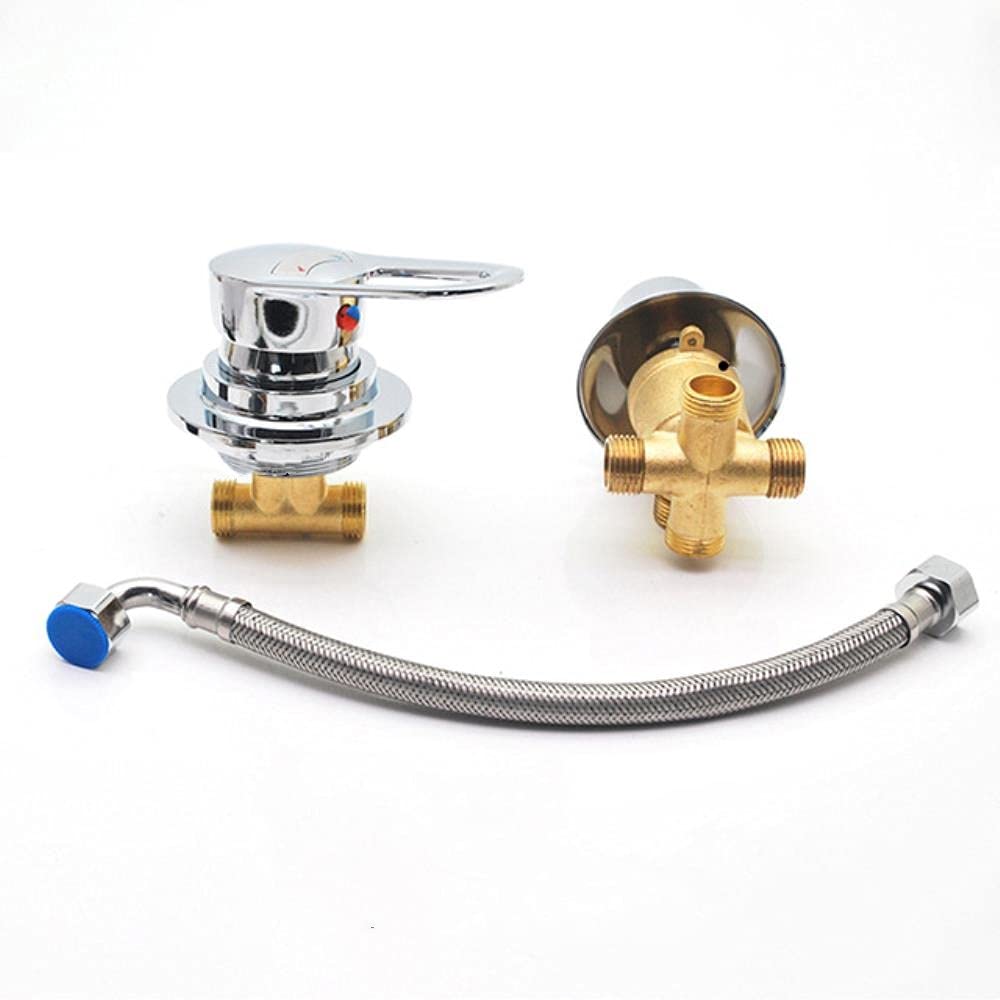 Afuder Interruttore Doccia 2/3/4/5 Vie in Ottone Cromato