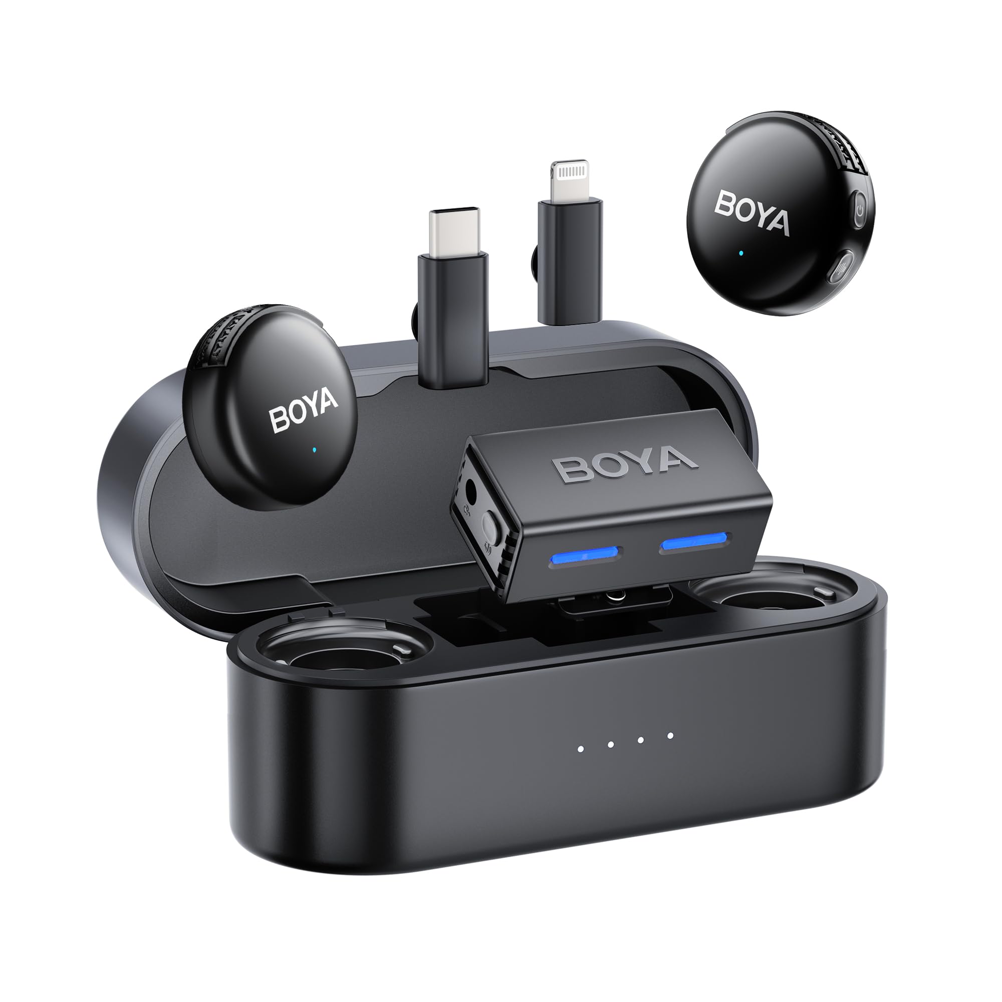 Boya BOYALINK 3 - Microfono Lavalier Wireless AI