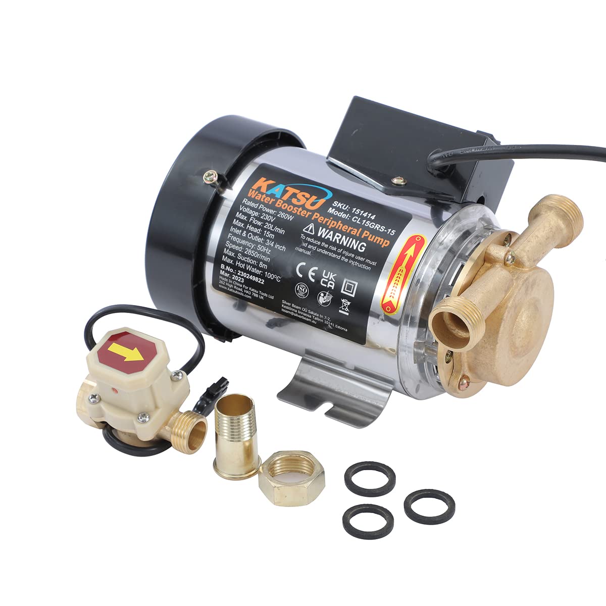 KATSU Pompa Booster Acqua 260W