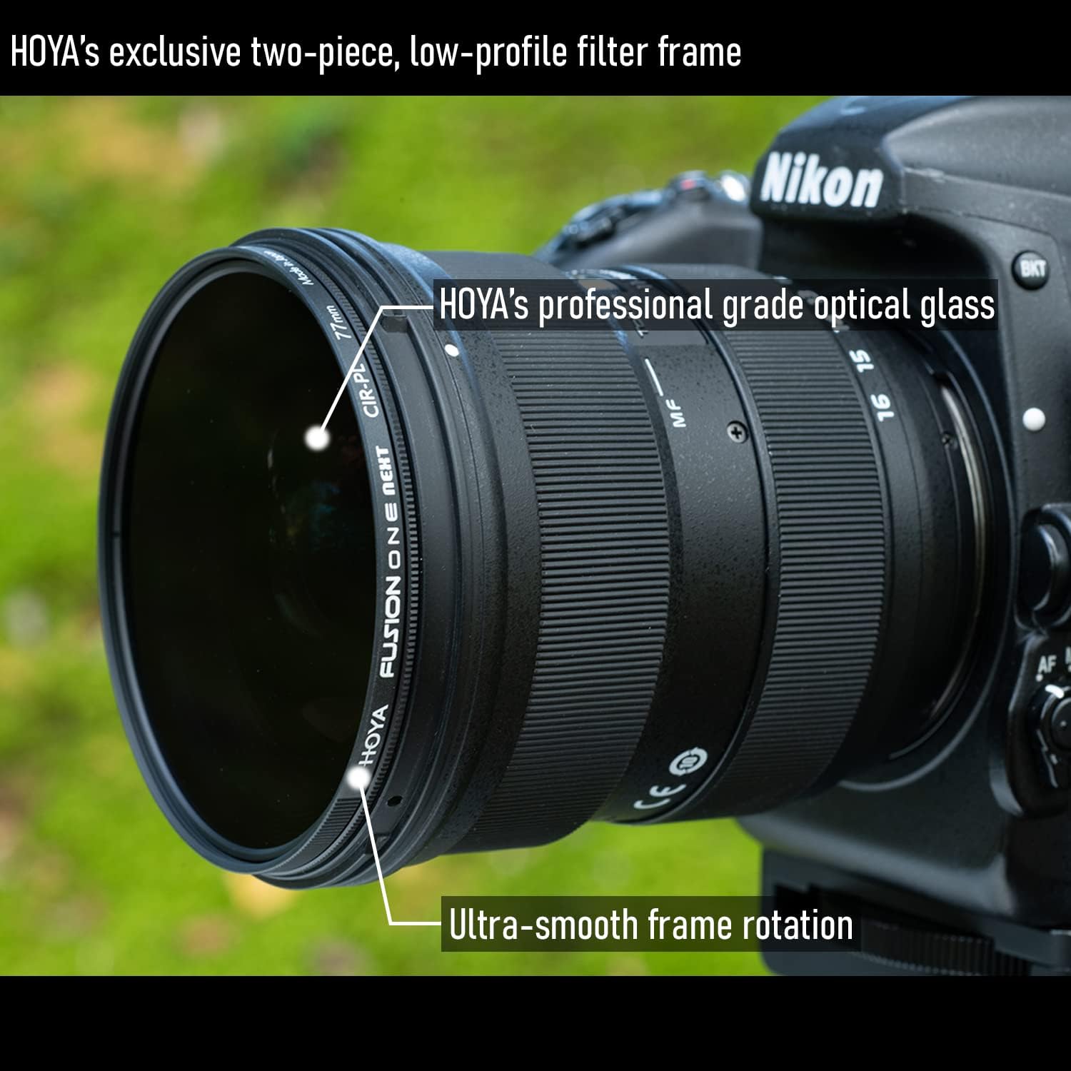 HOYA Circular Polarizing filter FUSION One Next ø62mm - immagine 4