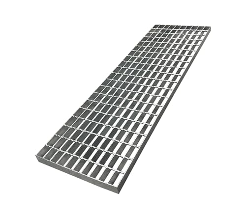 Natotela Griglia di Scarico in Acciaio Zincato 1000x300x30mm