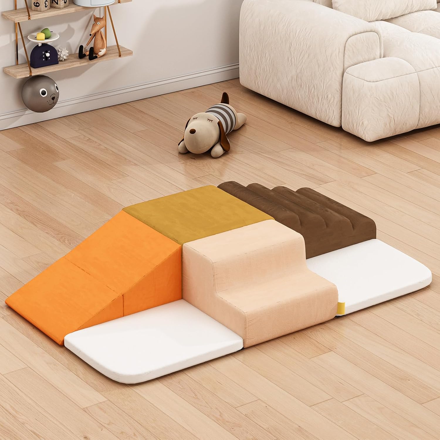 BanaSuper Blocchi Arrampicata in Schiuma per Bambini - immagine 7