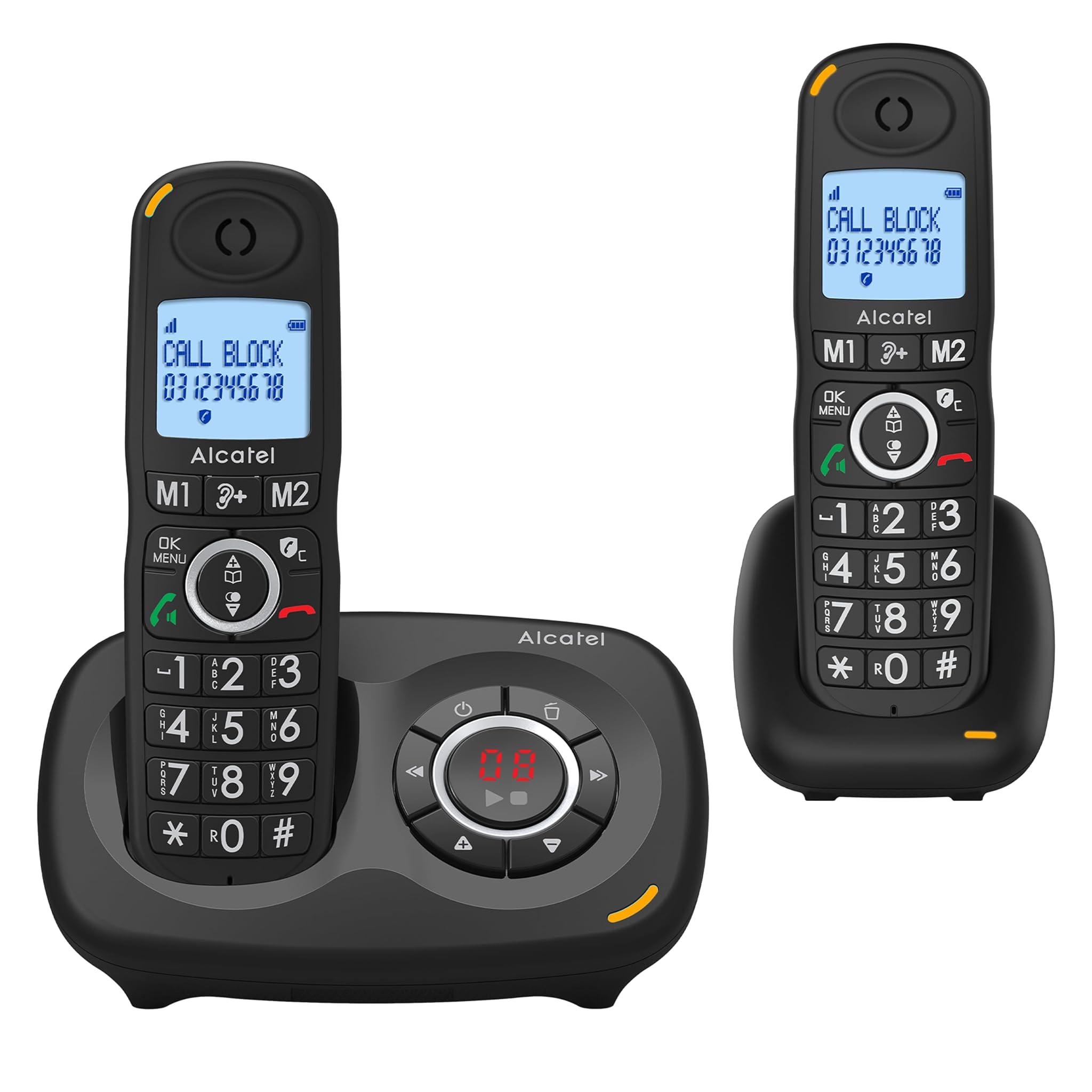 Alcatel XL595 B Voice Duo - Telefono Senza Fili
