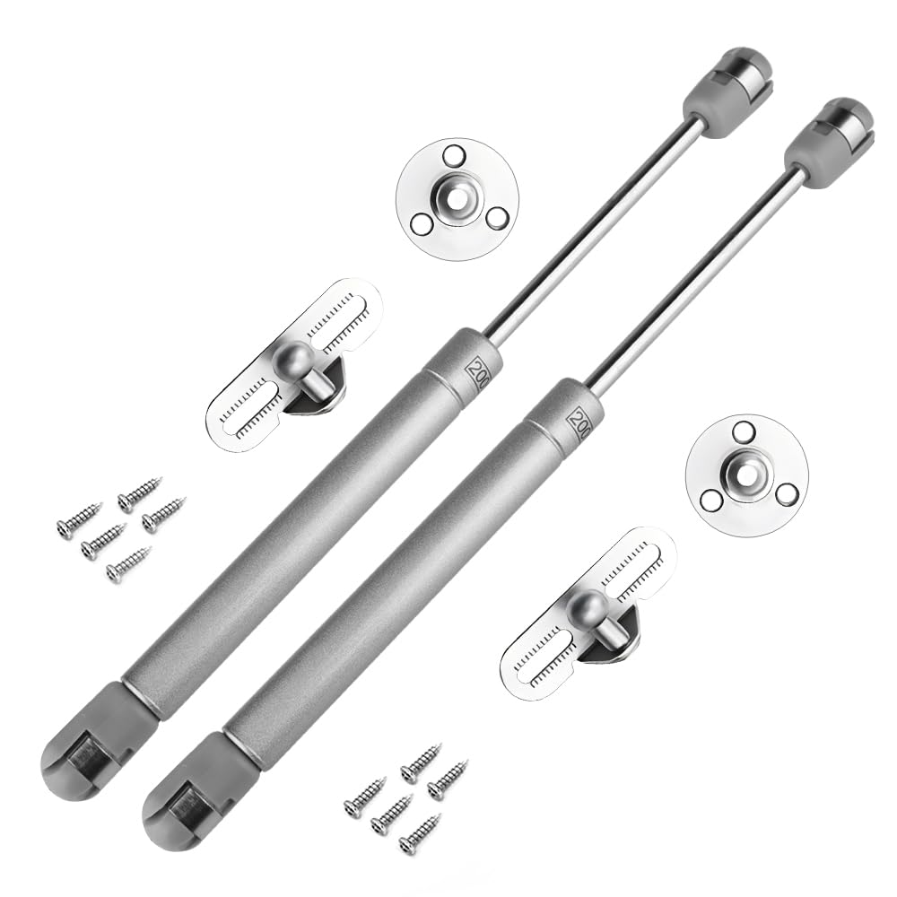 2 Pezzi Molle a Gas 200N per Ante Cucina e Mobili