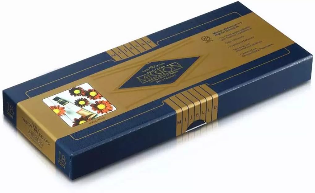 Honsell Mijello Mission Gold - Set 18 Tubetti 7ml