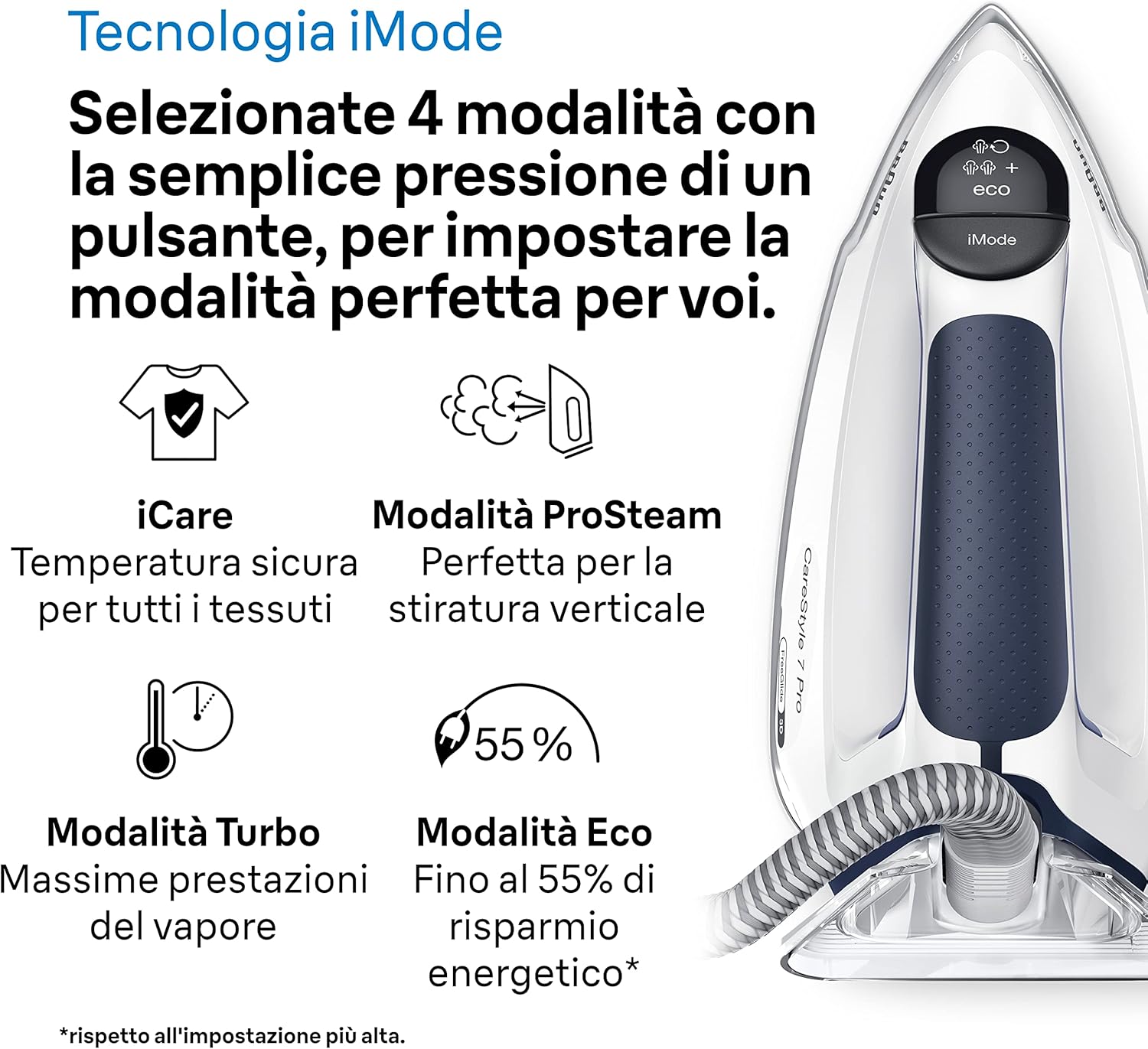 Braun CareStyle7 PRO IS7282BL - Ferro da stiro a Caldaia - immagine 8