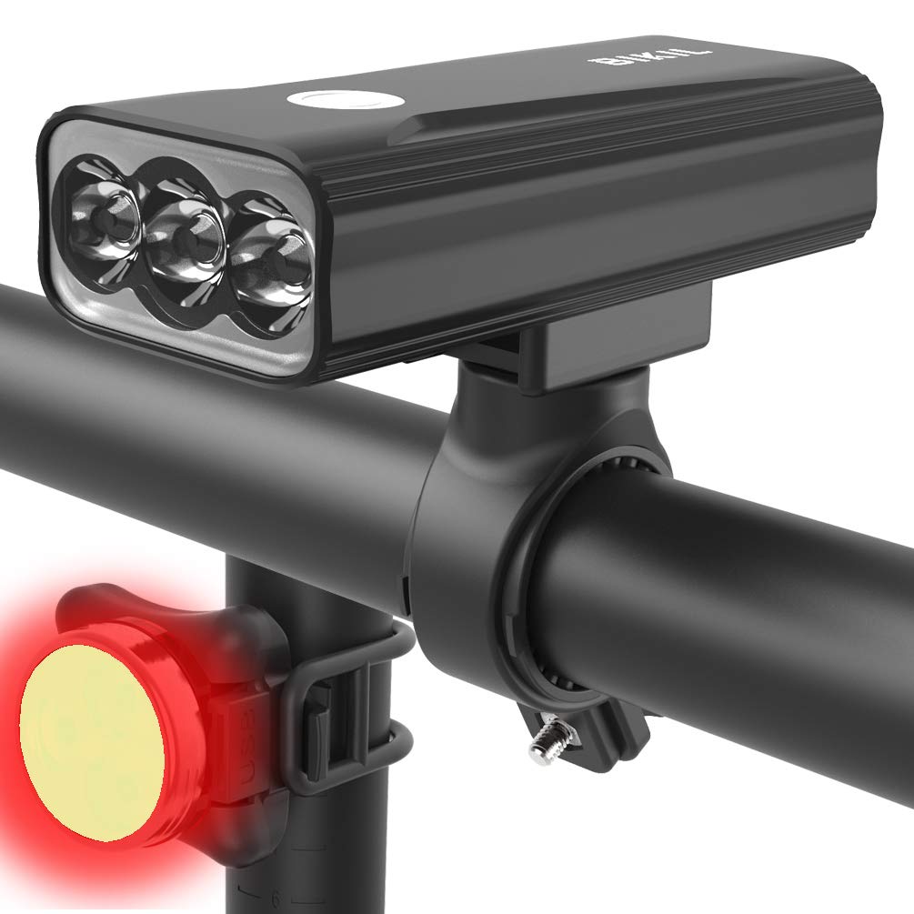 Luci Bici LED Ricaricabili USB-C 2400 Lumen IPX5