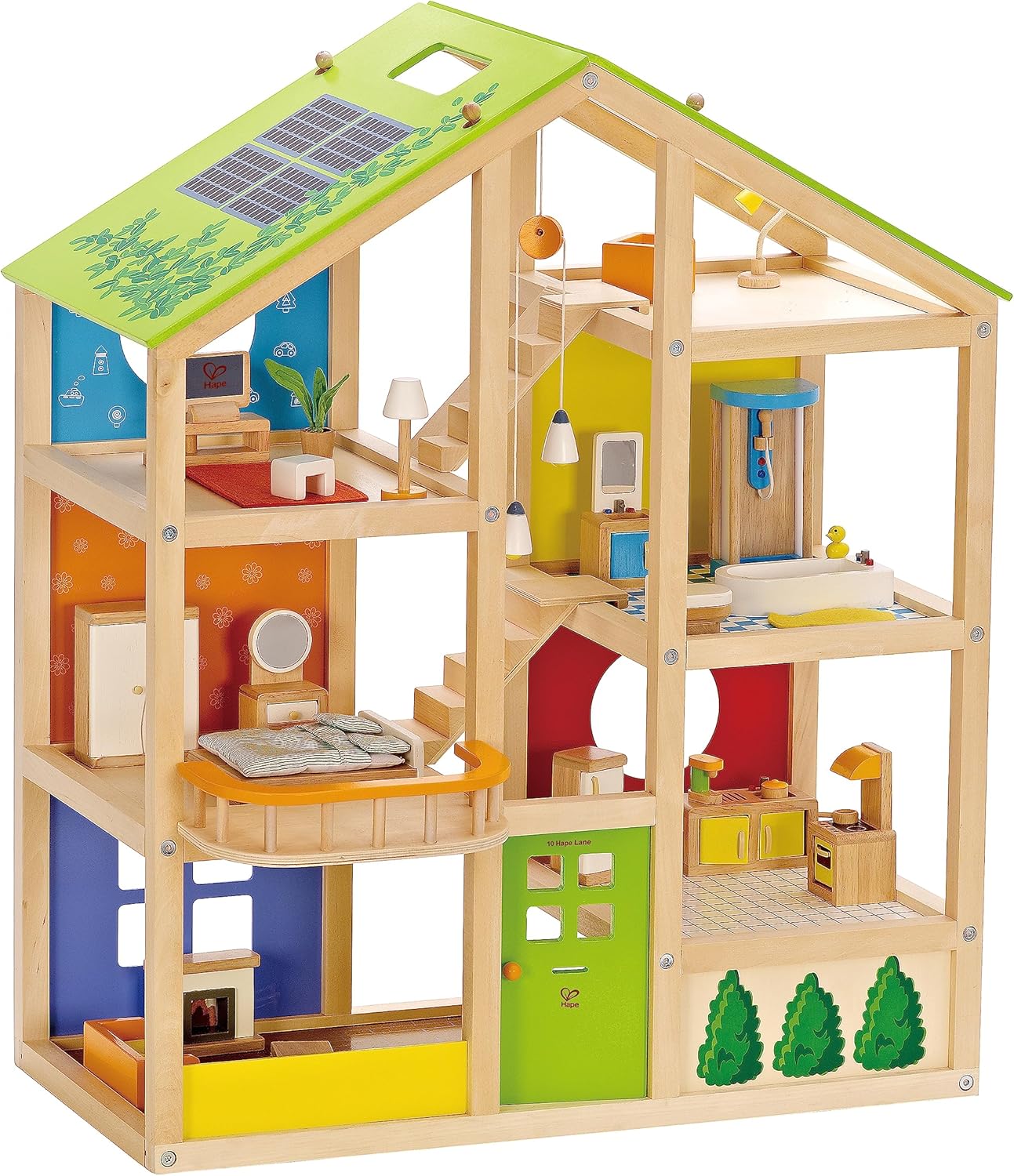 HAPE E3401 - Casa 4 Stagioni in Legno per Bambini - immagine 1