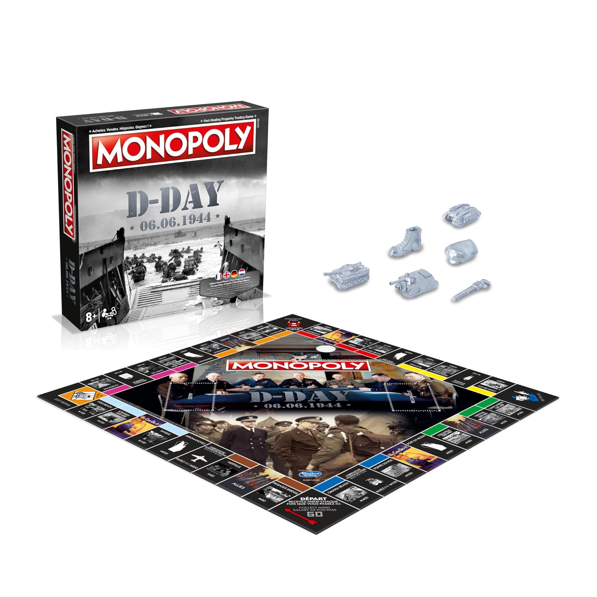Winning Moves - Monopoly D-Day Gioco da Tavolo