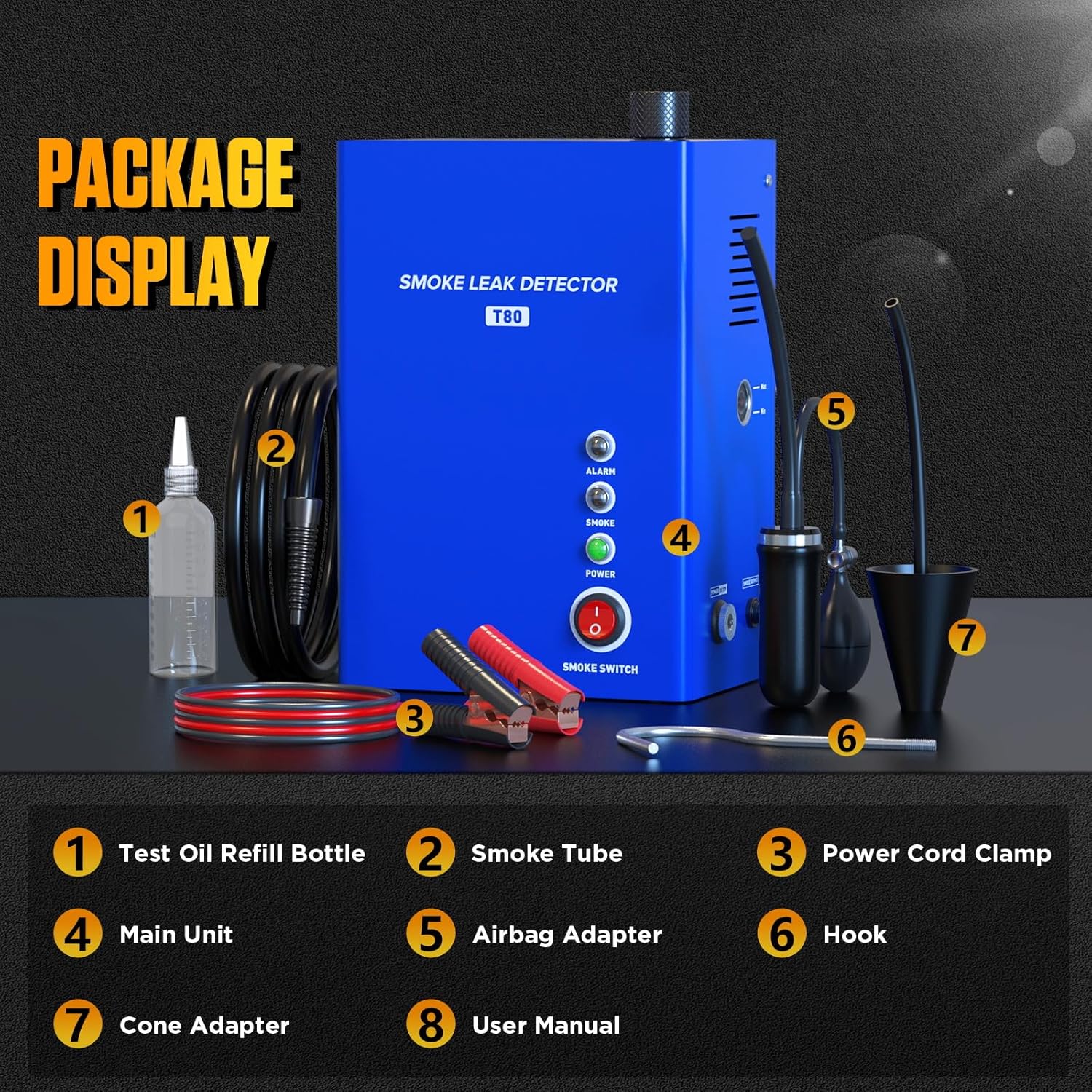 Evap Macchina del Fumo Portatile per Rilevamento Perdite - immagine 7