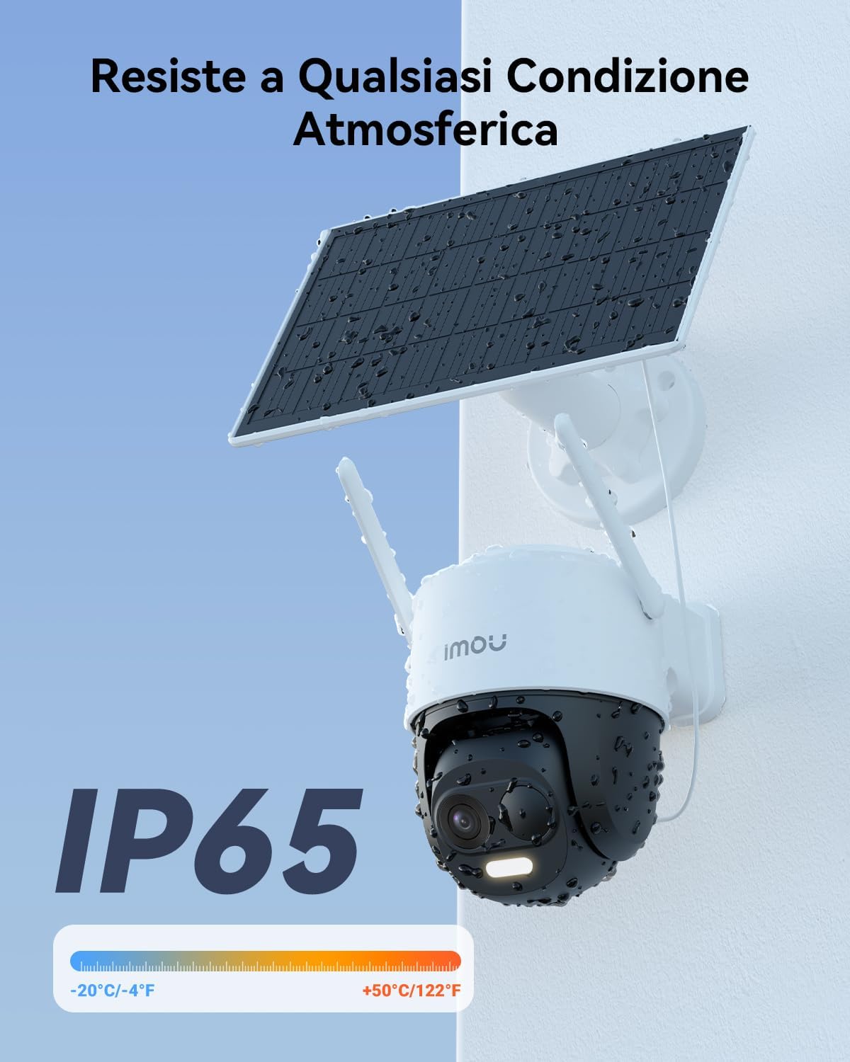 Imou Telecamera Esterna 2K PTZ WiFi con Pannello Solare - immagine 10