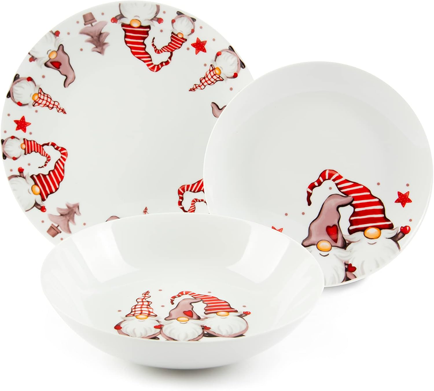 Excelsa Gnomo Servizio Piatti 18 Pezzi - immagine 1