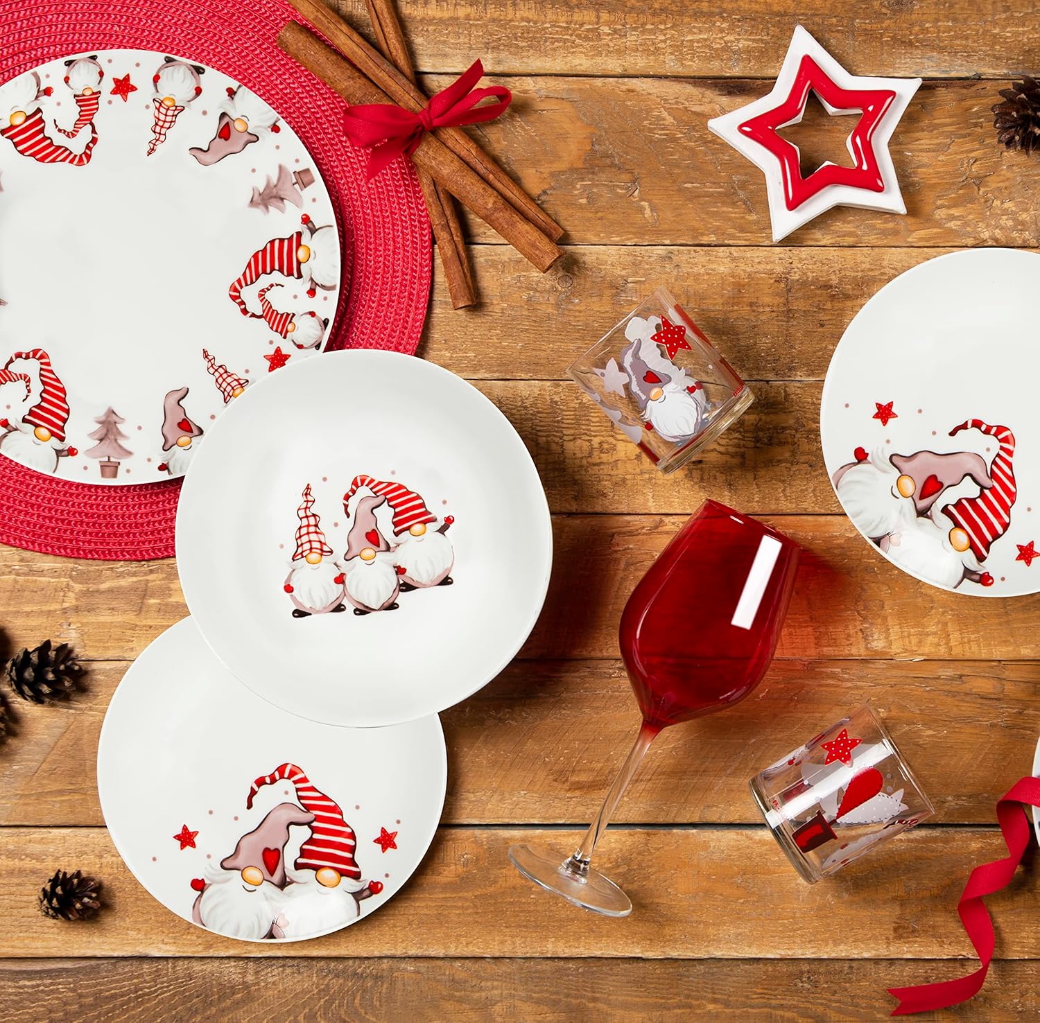 Excelsa Gnomo Servizio Piatti 18 Pezzi - immagine 4