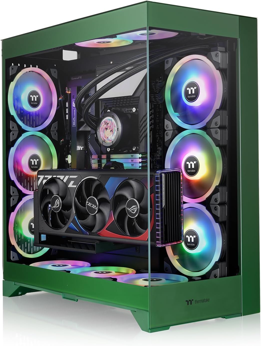 Thermaltake Midi CTE E660 MX Racing Green - immagine 8