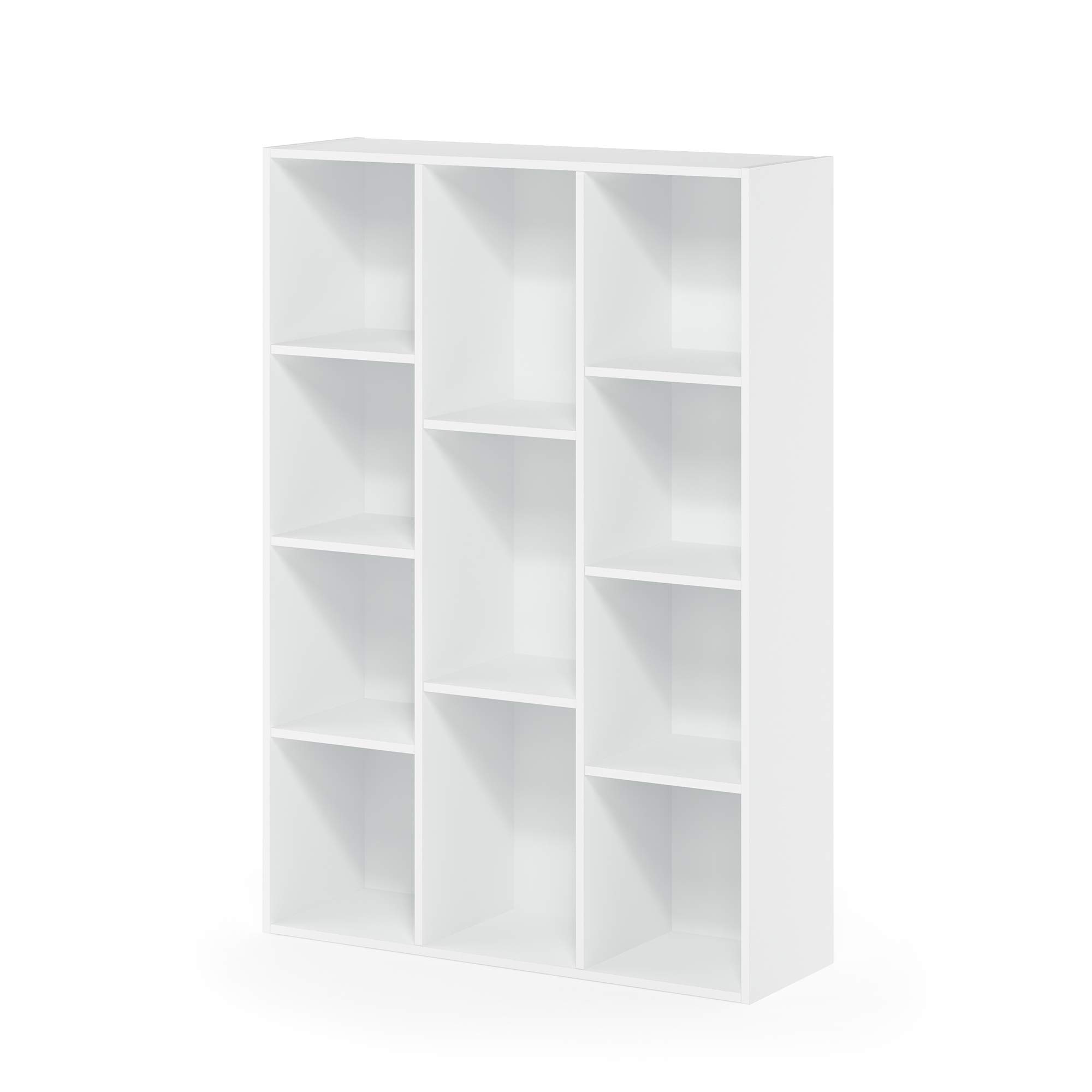 Furinno Luder Libreria Reversibile a 11 Cubi, Bianco
