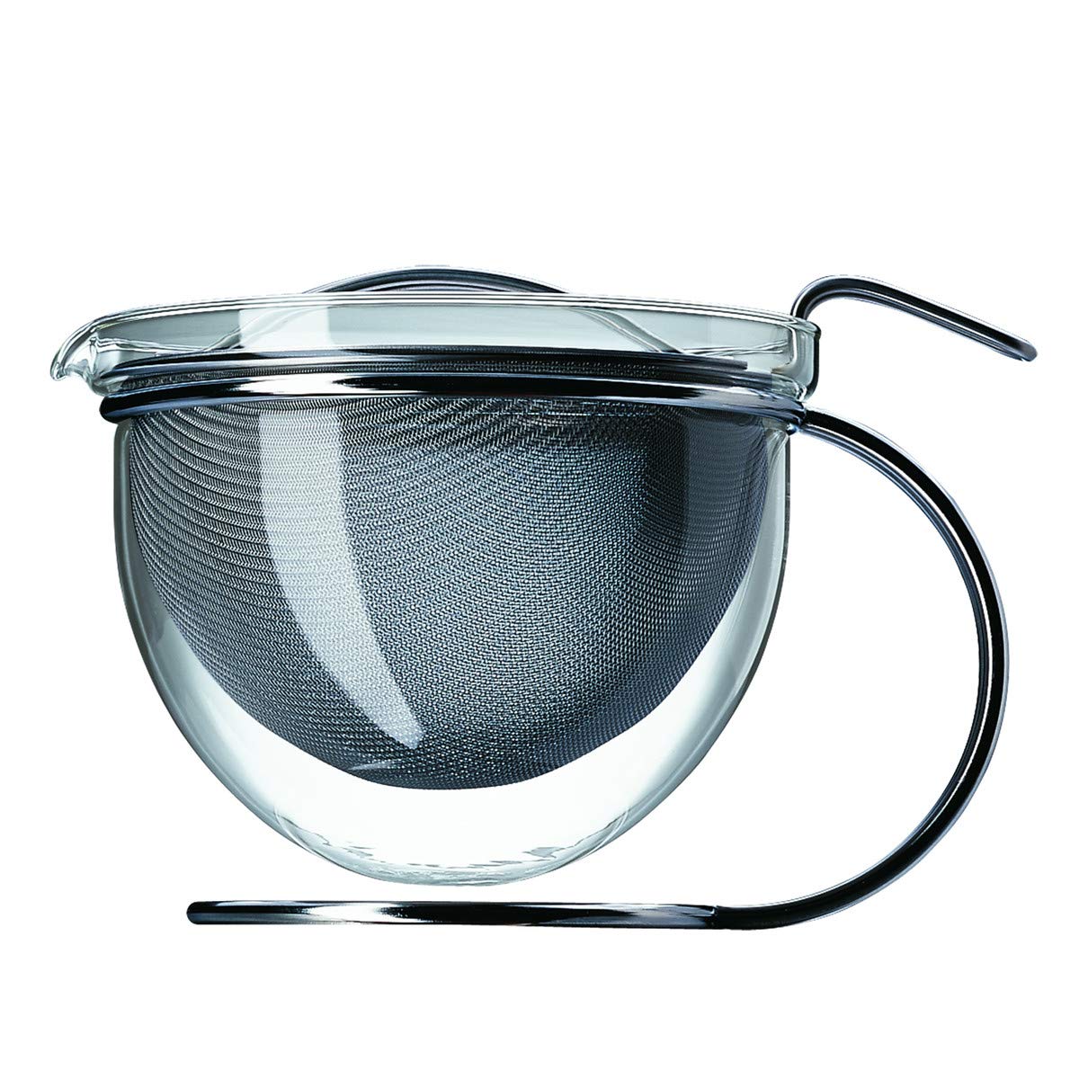 Mono Filio 44444 Teiera con supporto rotondo, 1,5 l