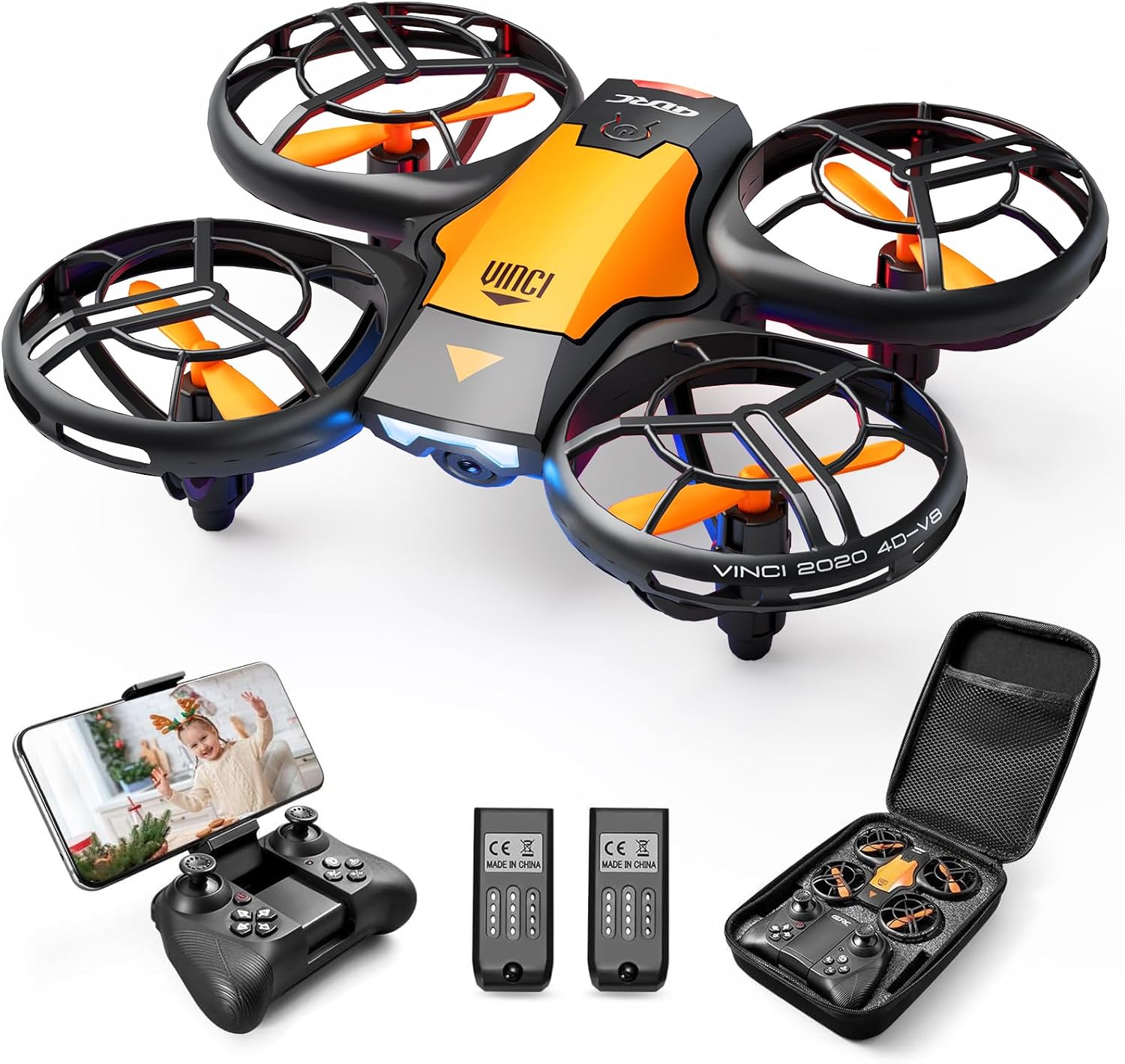 4drc V8 Drone con Telecamera HD FPV 720P - immagine 1
