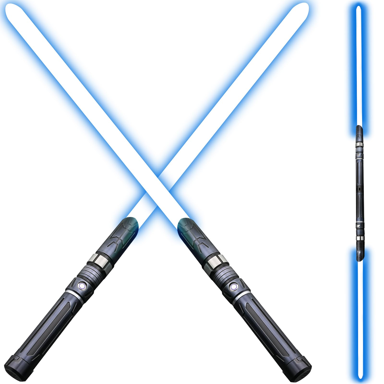 Spada Luminosa 2 in 1 con 12 Colori RGB e 16 Suoni