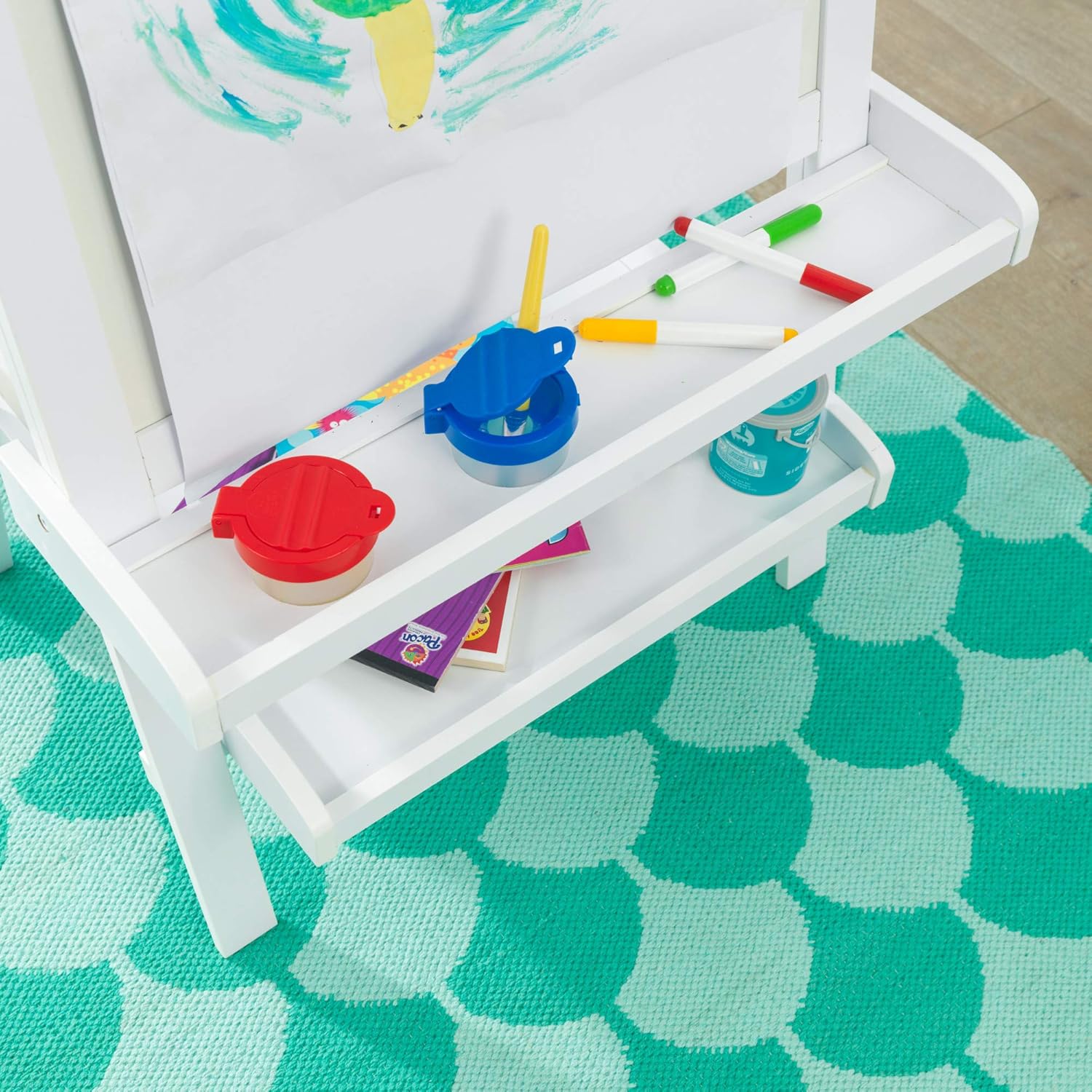 Kidkraft Cavalletto Artistico in Legno Deluxe per Bambini - immagine 5