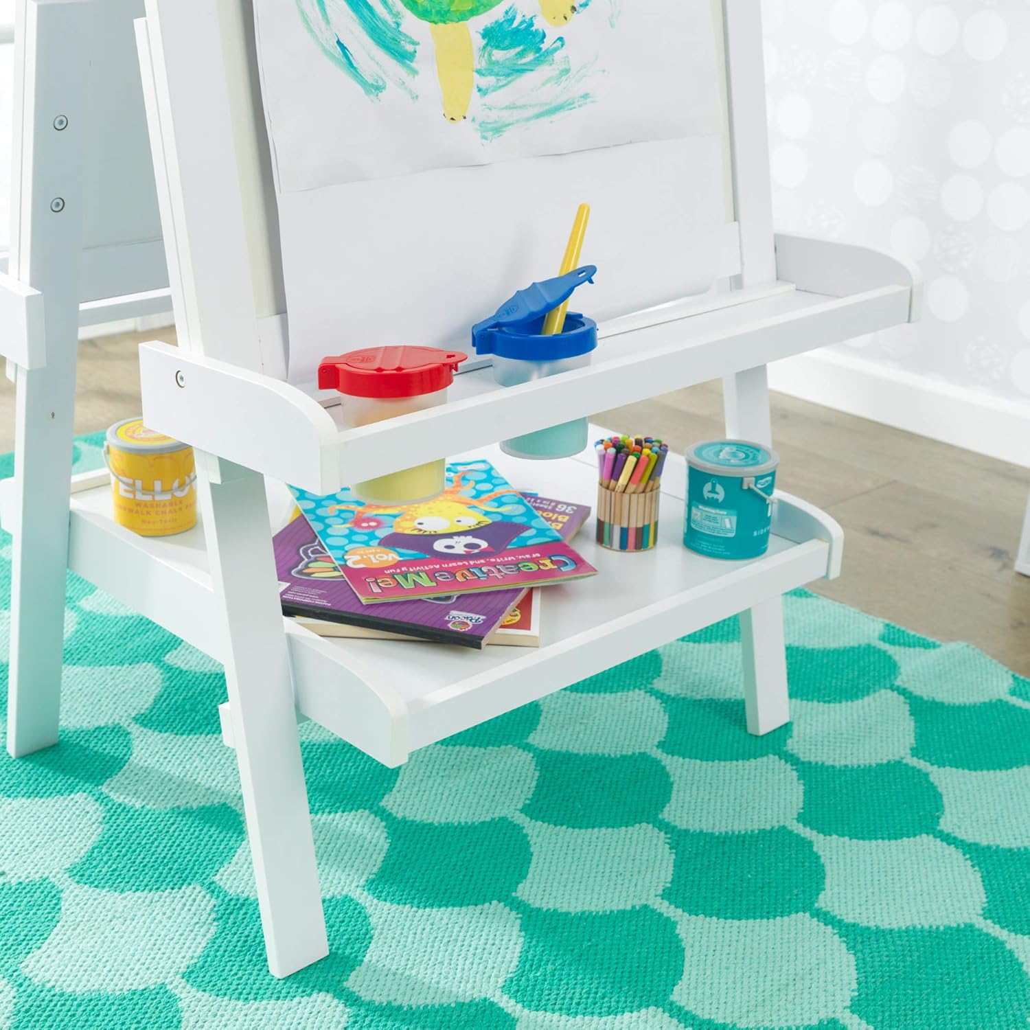 Kidkraft Cavalletto Artistico in Legno Deluxe per Bambini - immagine 8