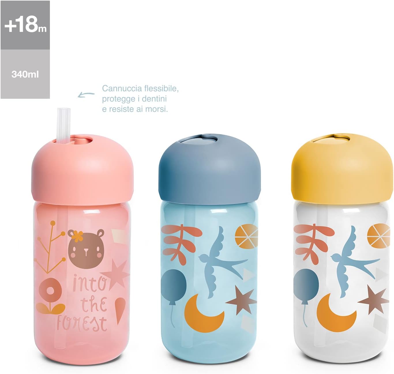 Suavinex Baby Training Cup con Cannuccia Flessibile 340ml - immagine 4