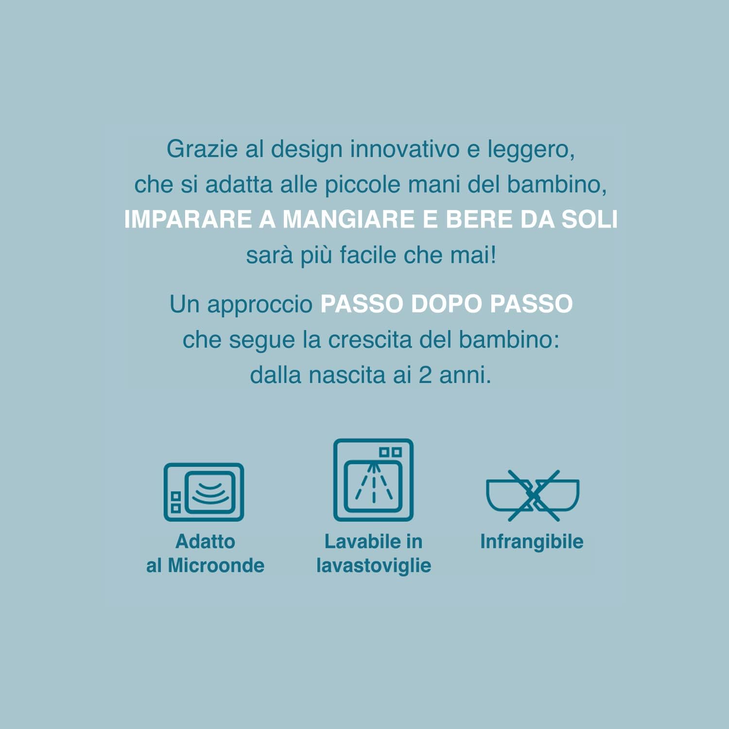 Suavinex Baby Training Cup con Cannuccia Flessibile 340ml - immagine 5