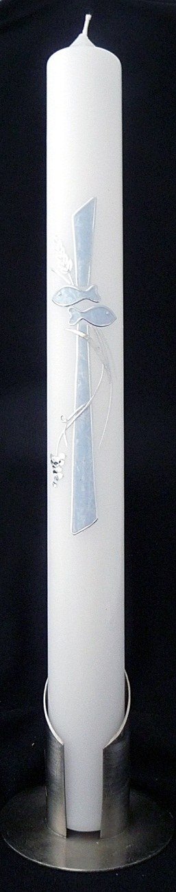 Candela per battesimo.