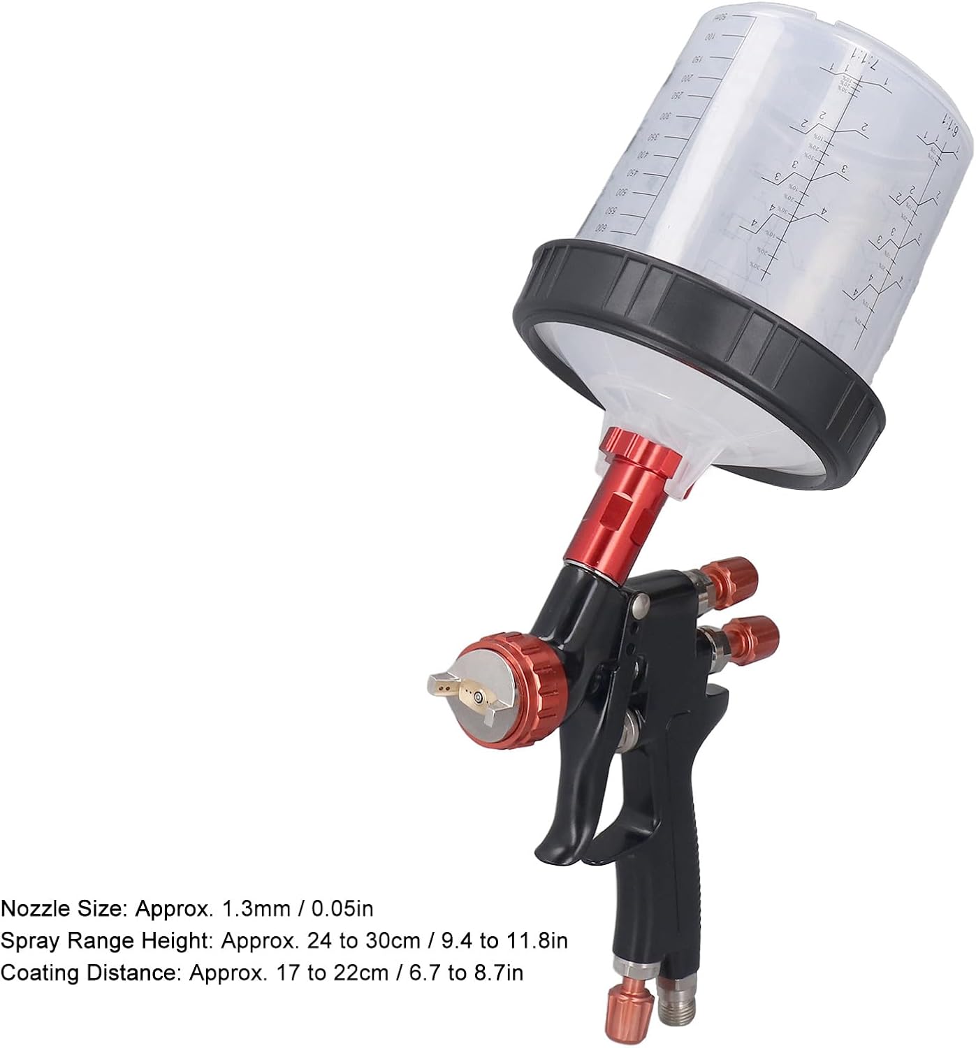 Pistola a Spruzzo Professionale per Vernice - immagine 2