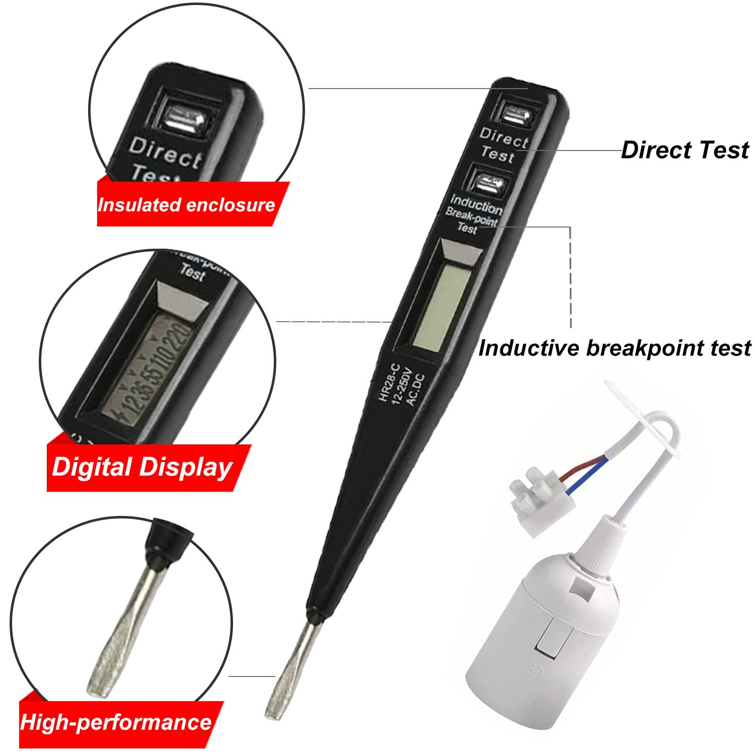 12 Pezzi Portalampada E27 con Filo e Terminale - immagine 6