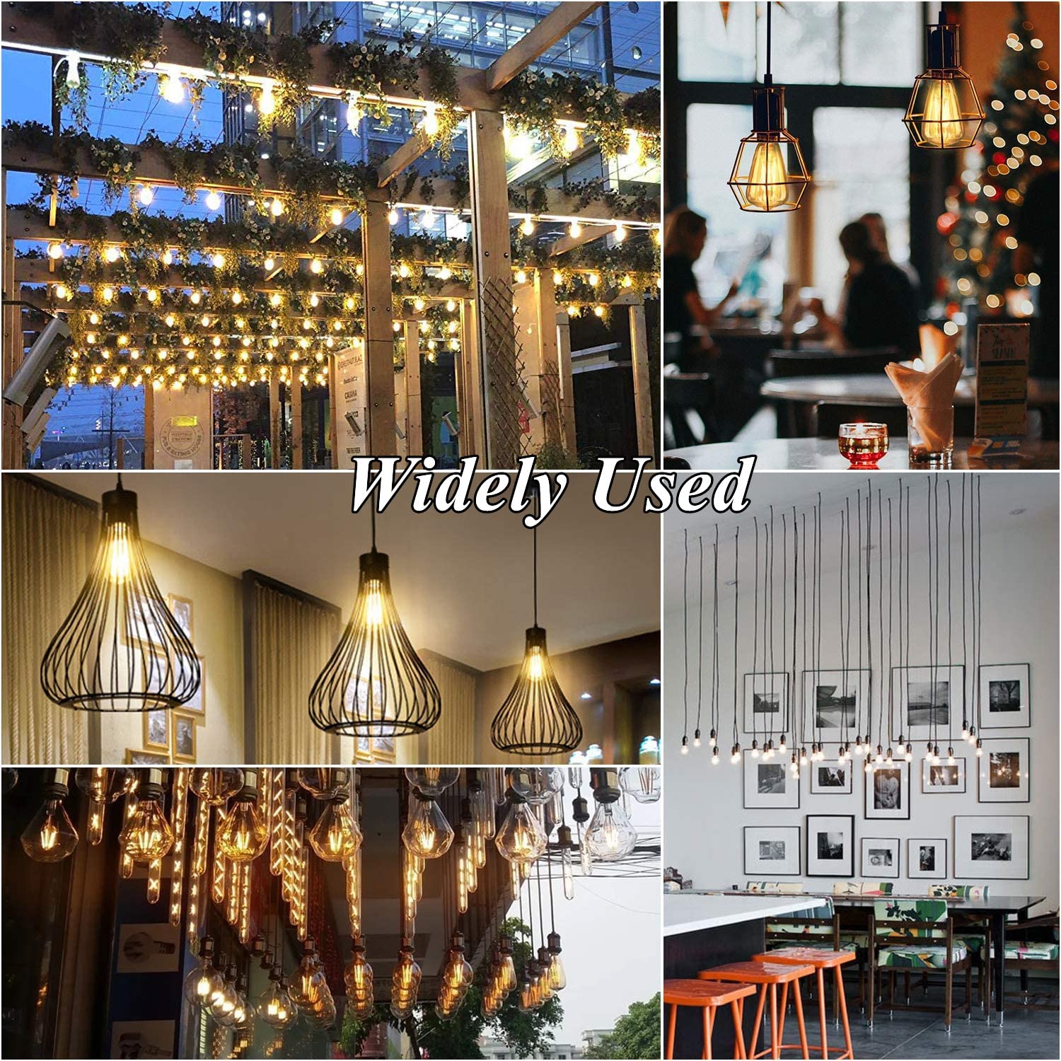 12 Pezzi Portalampada E27 con Filo e Terminale - immagine 7