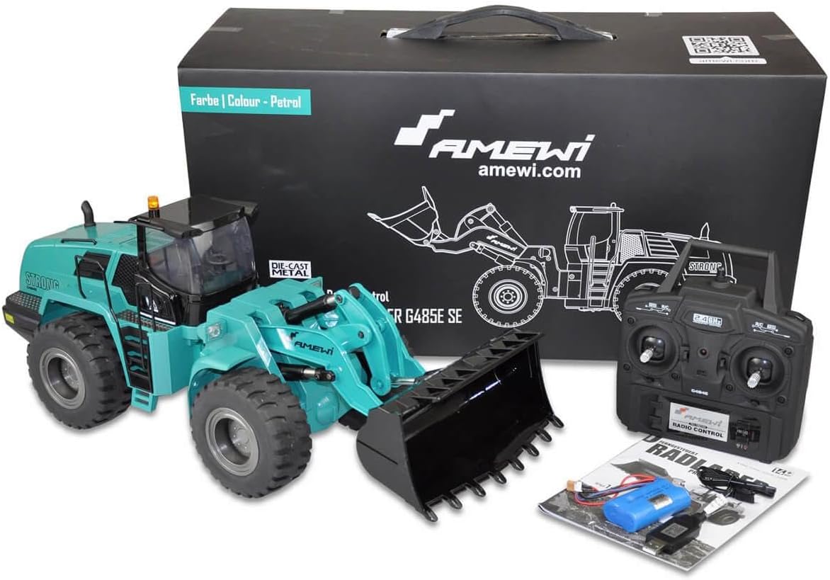 Amewi G485E Petrol 1:14 - RC Parzialmente Metallo RTR - immagine 2