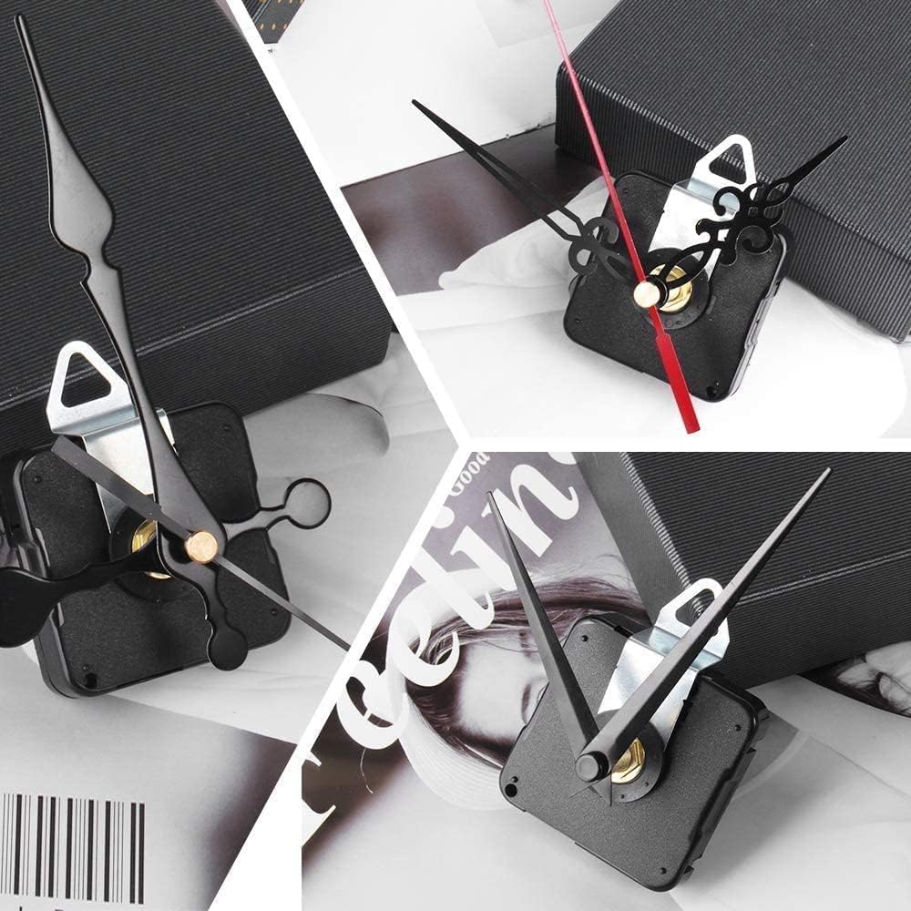 Esteopt Meccanismo Orologio Parete Silenzioso - 2 Pezzi - immagine 2