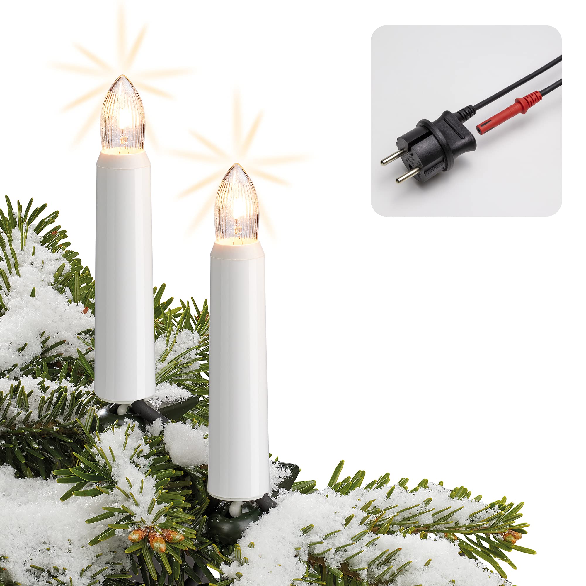 Hellum LED Luci Albero di Natale 1900 cm