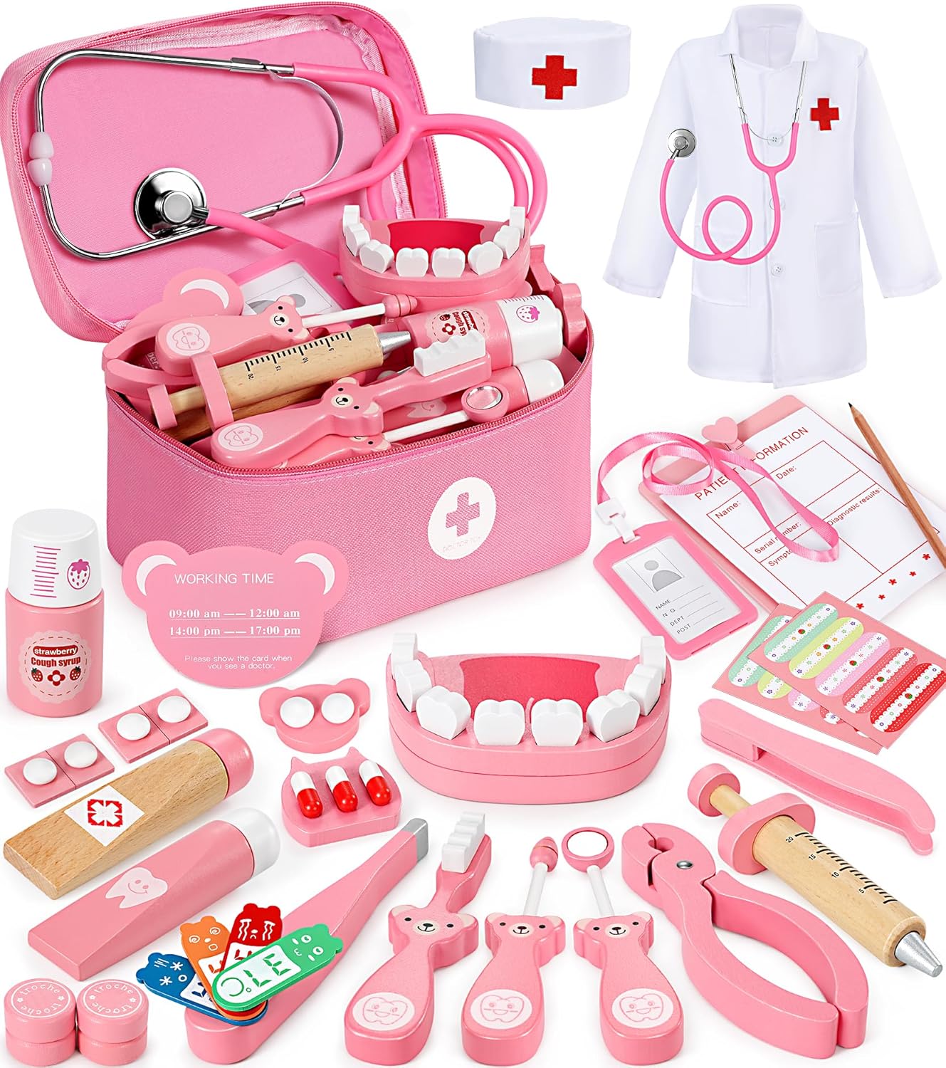 Ophy Valigetta Dottore Bambini con Stetoscopio - immagine 1