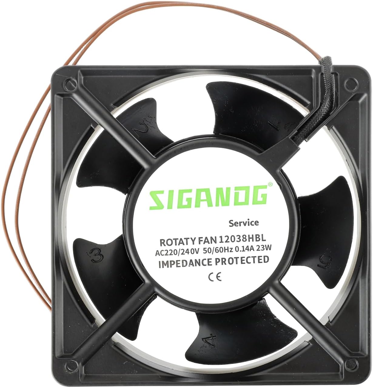 Sigandg Ventola Assiale 120x120x38mm - immagine 1