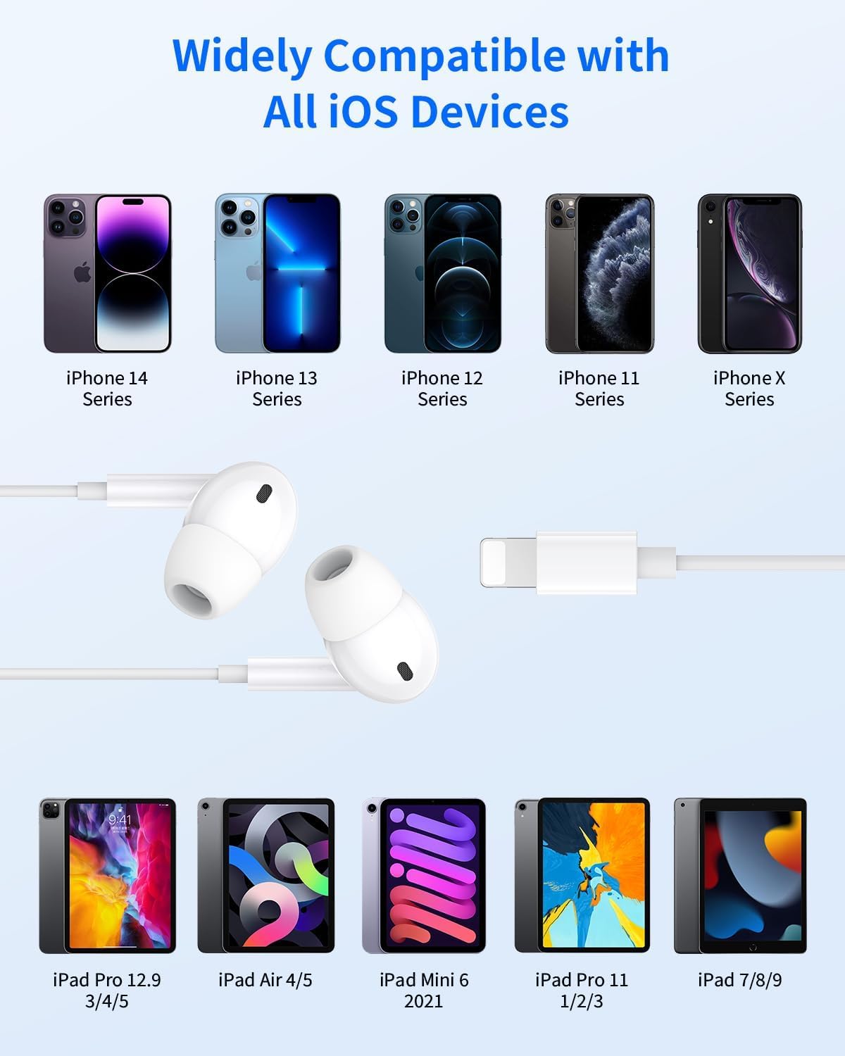 Cuffie Cablate per iPhone - Certificate MFi - immagine 5