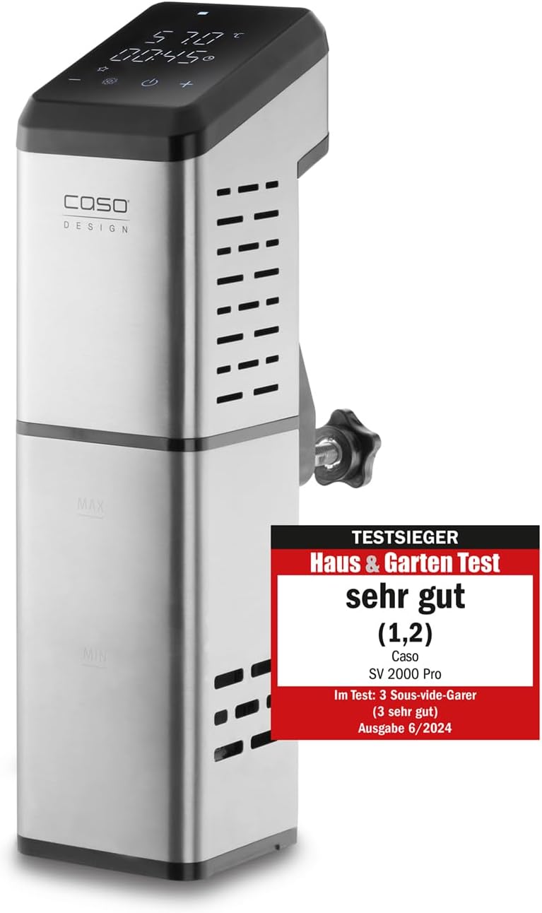 Caso Sous Vide Machine SV 2000 Pro 2000W, Argento - immagine 1