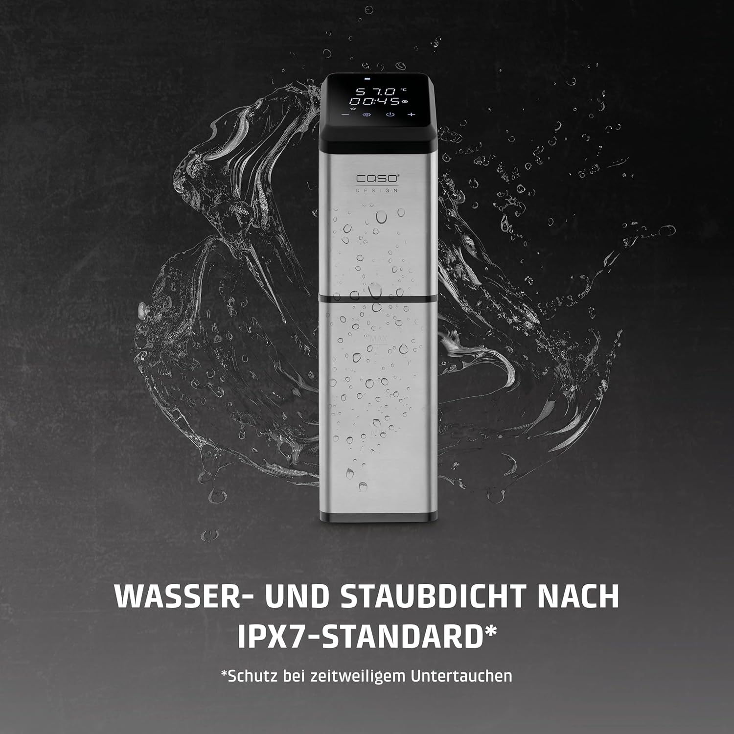 Caso Sous Vide Machine SV 2000 Pro 2000W, Argento - immagine 2