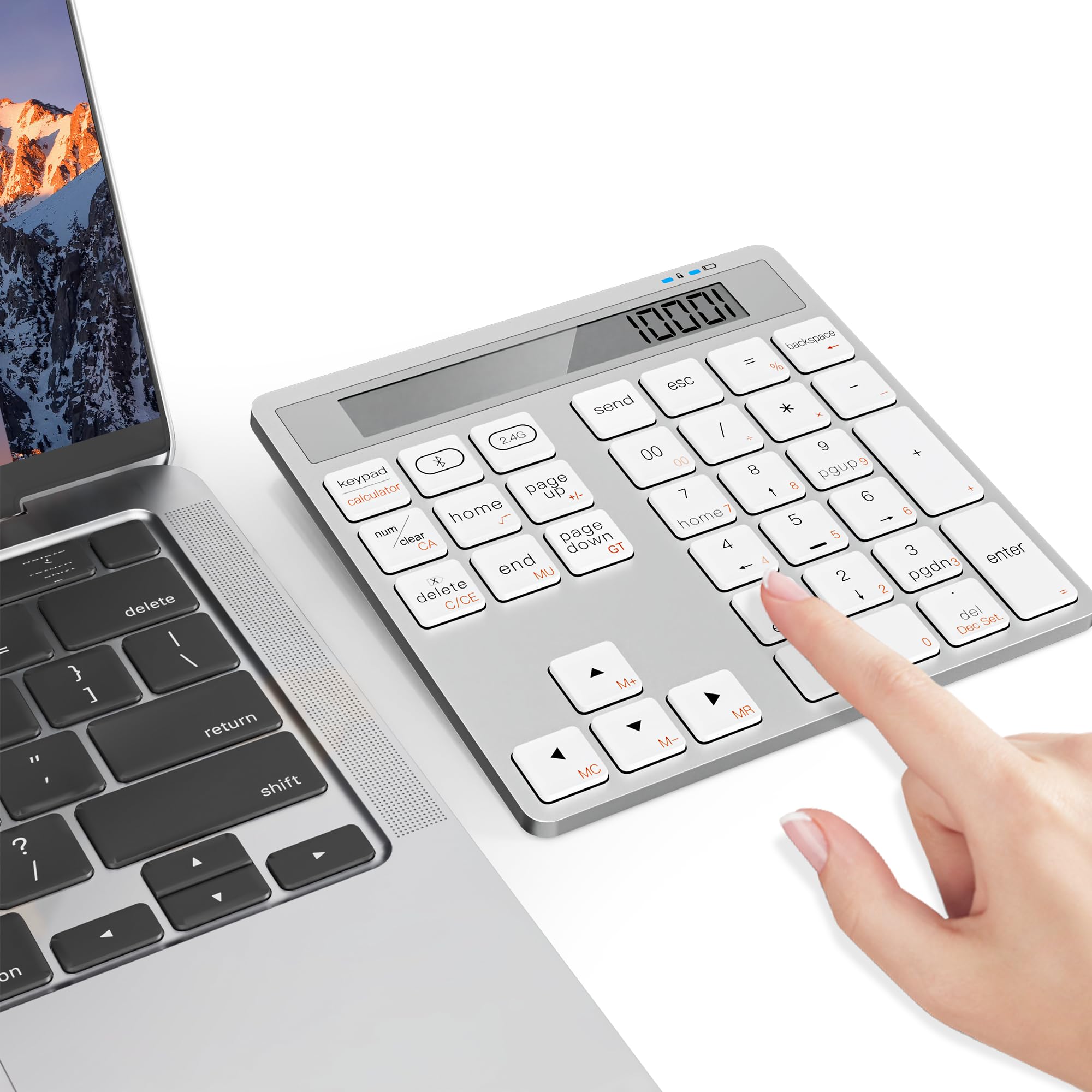 Numpad Bluetooth - Tastierino Numerico Wireless 34 Tasti