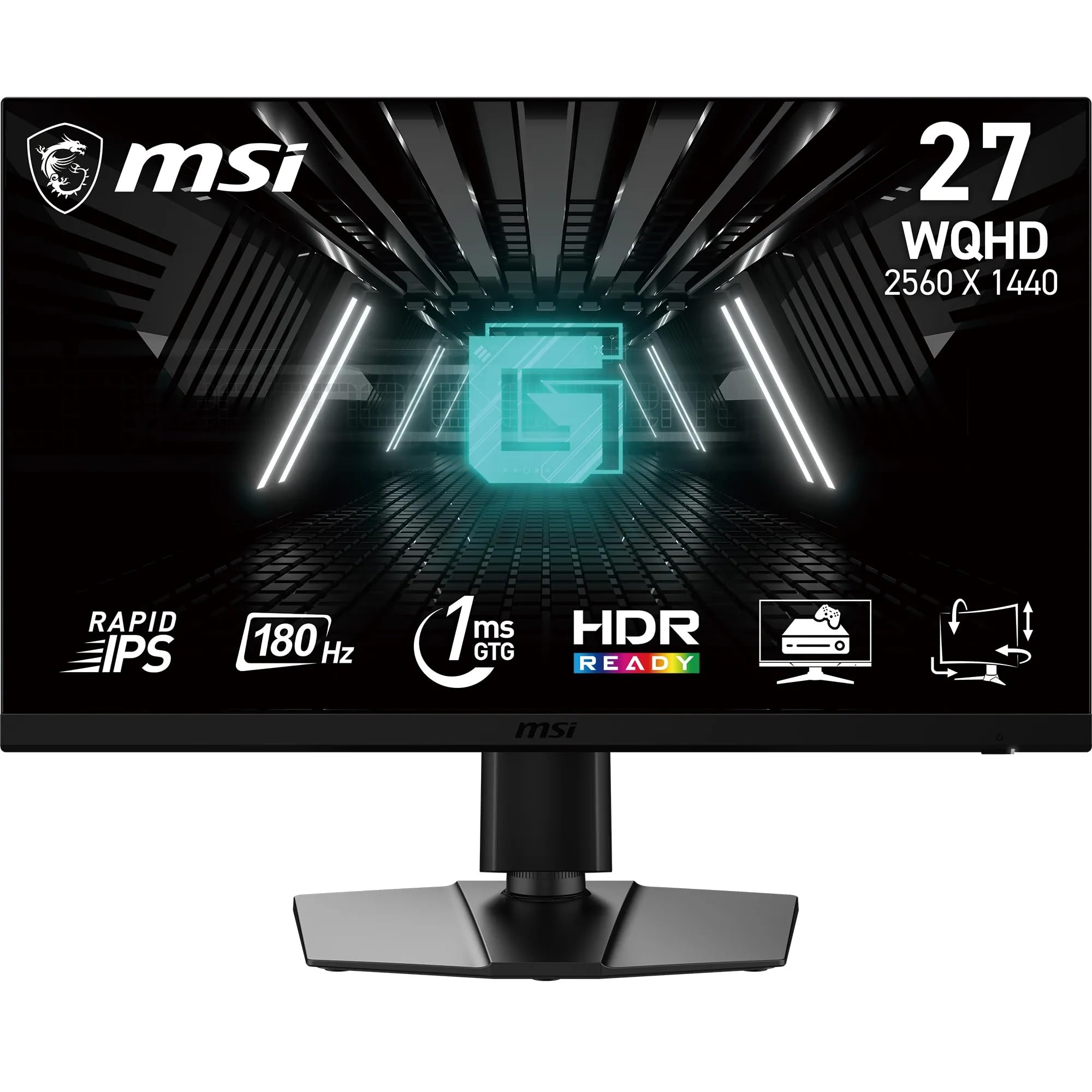 Msi G272QPF E2 Monitor Gaming 27" WQHD Rapid IPS