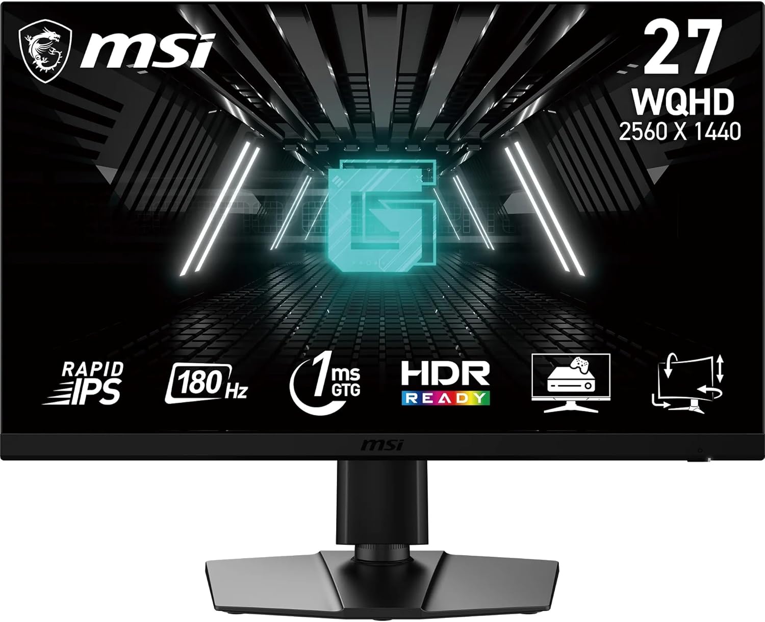 Msi G272QPF E2 Monitor Gaming 27" WQHD Rapid IPS - immagine 1