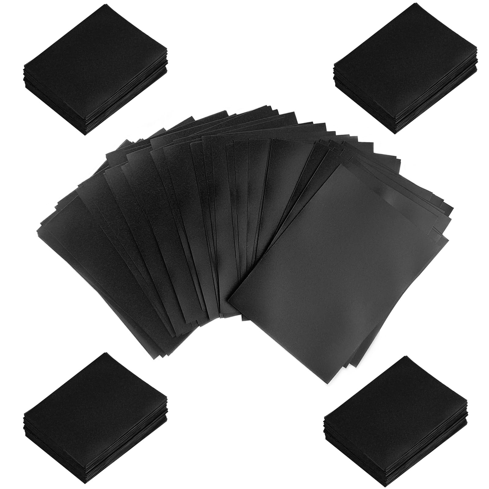 Bustine Protettive 66x91mm per Carte da Gioco, 200 Pezzi
