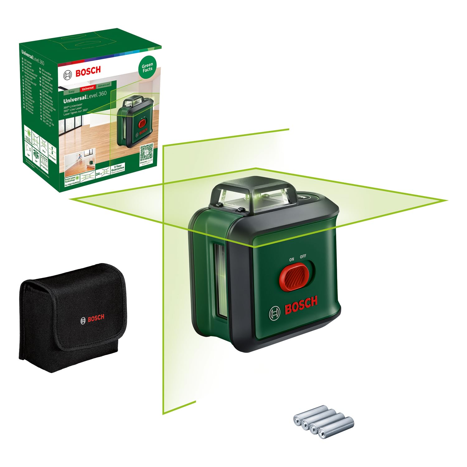 Bosch UniversalLevel 360 - Livella Laser Multifunzione