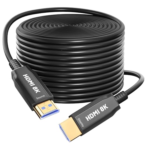 Cavo Fibra Ottica HDMI 8K 40M HDMI 2.1 48Gbps Ultra High Speed
