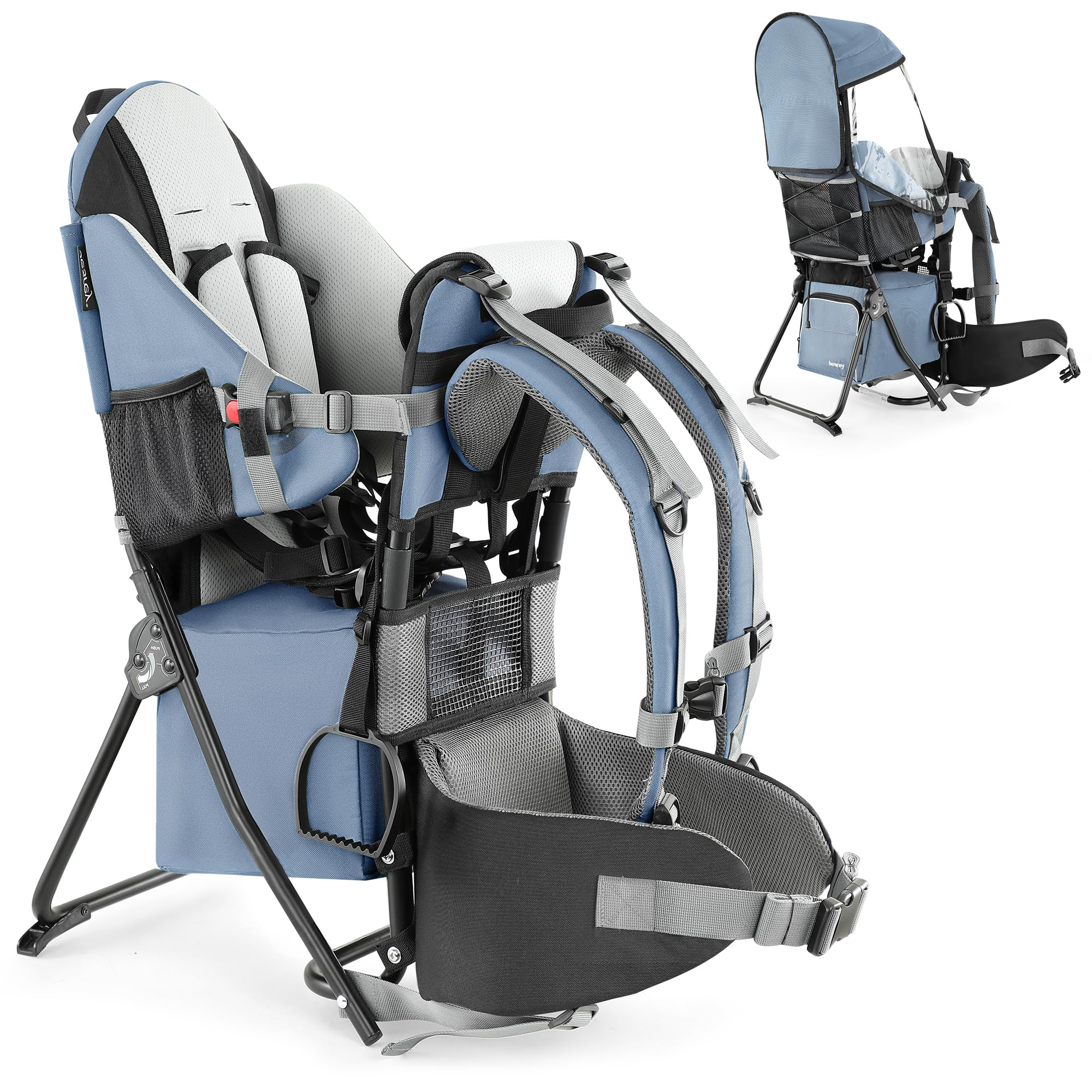 Besrey Zaino da Trekking per Bambini, Blu