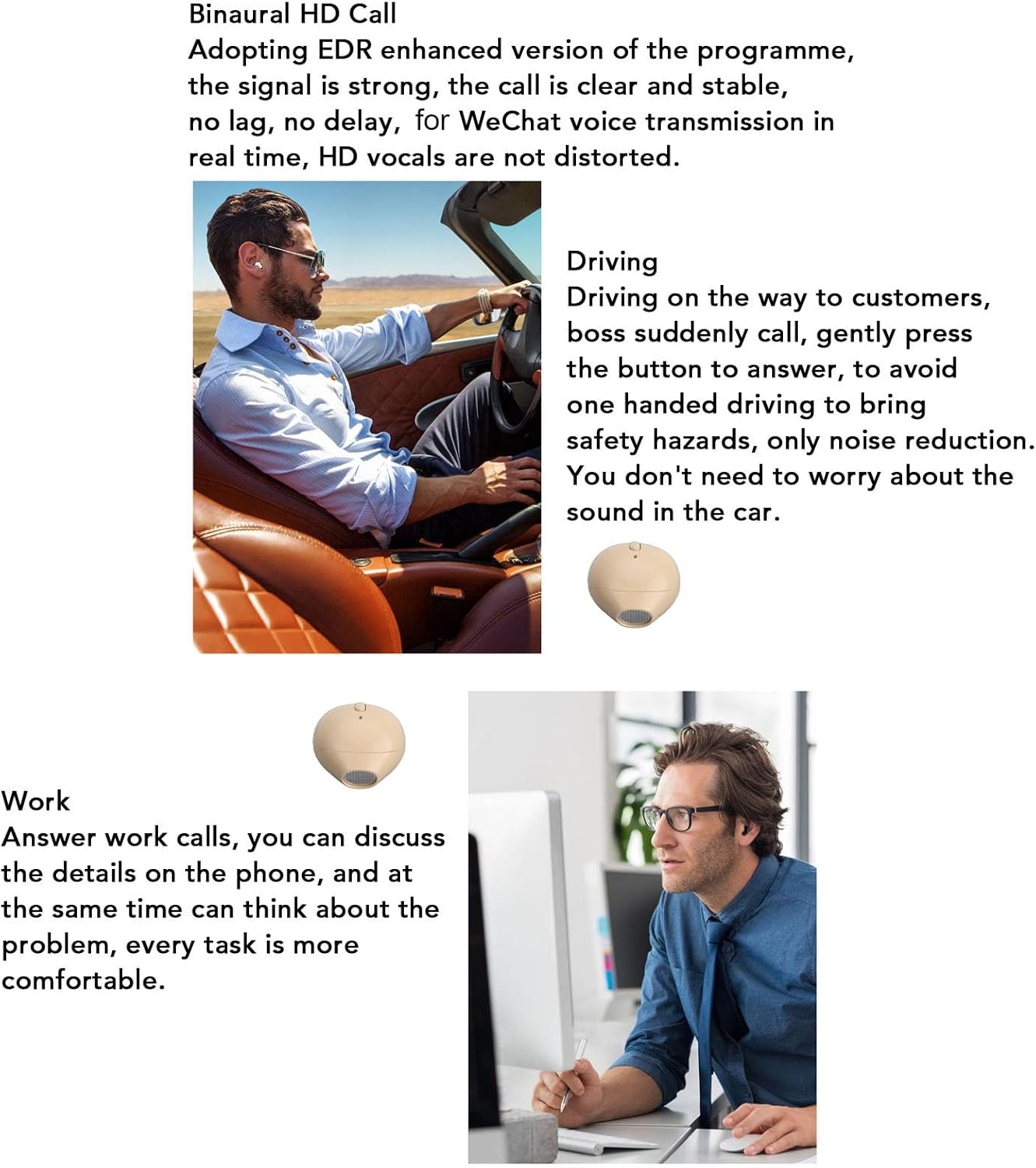 Ciciglow Auricolari Bluetooth Wireless 5.1 - immagine 6