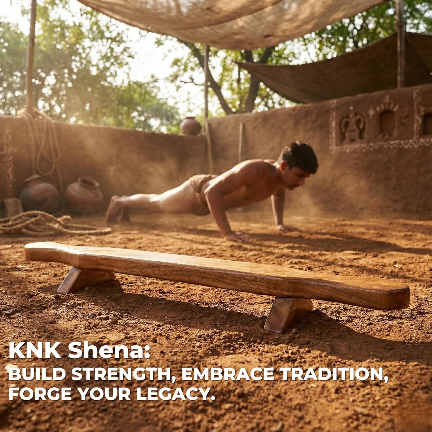 Kd Willmax Shena - Barra per Flessioni in Legno 60cm - immagine 2