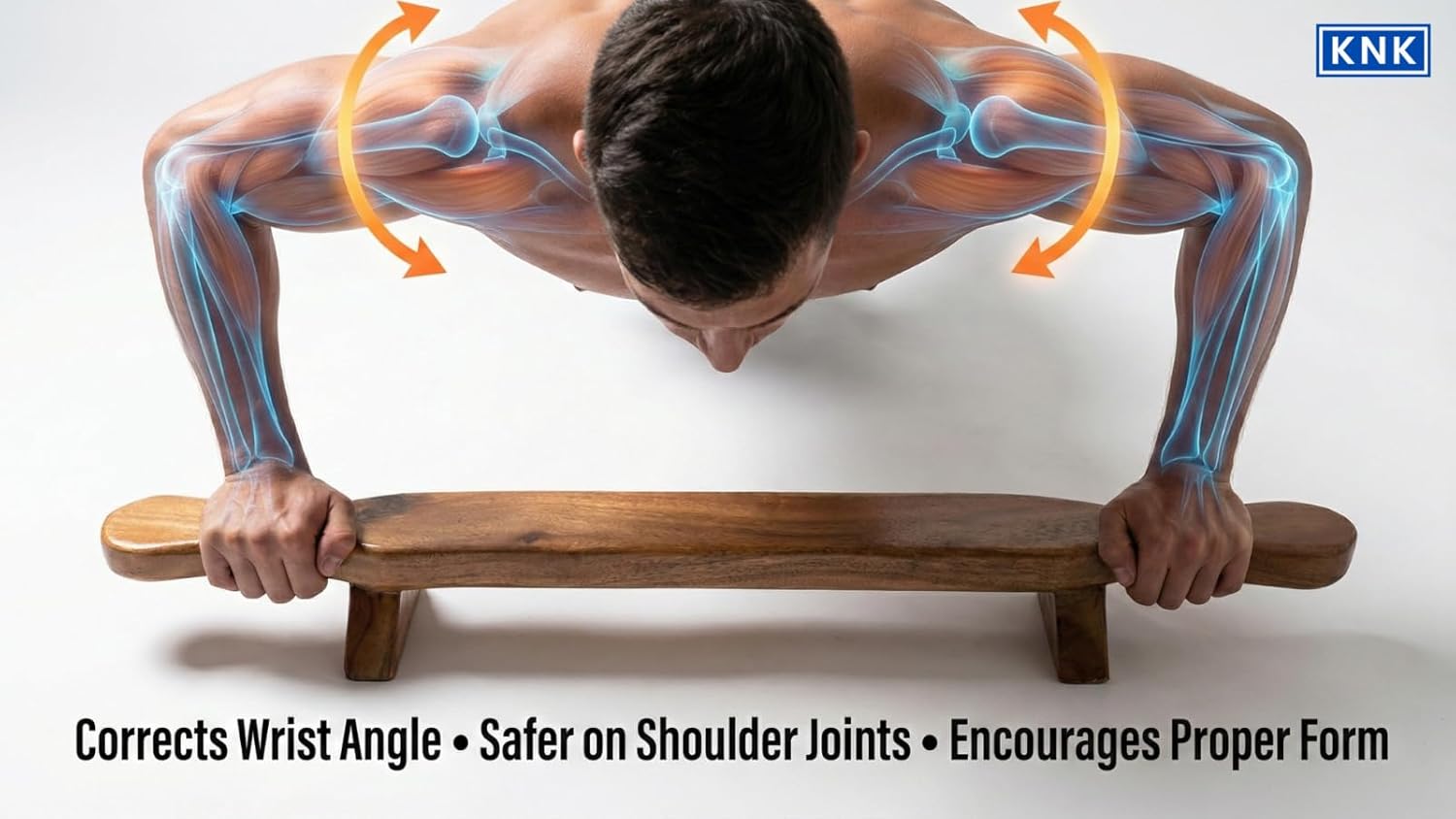 Kd Willmax Shena - Barra per Flessioni in Legno 60cm - immagine 4