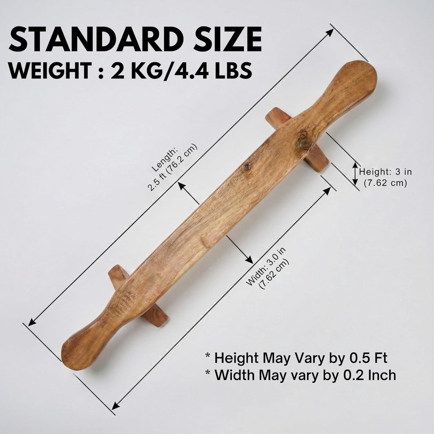 Kd Willmax Shena - Barra per Flessioni in Legno 60cm - immagine 5