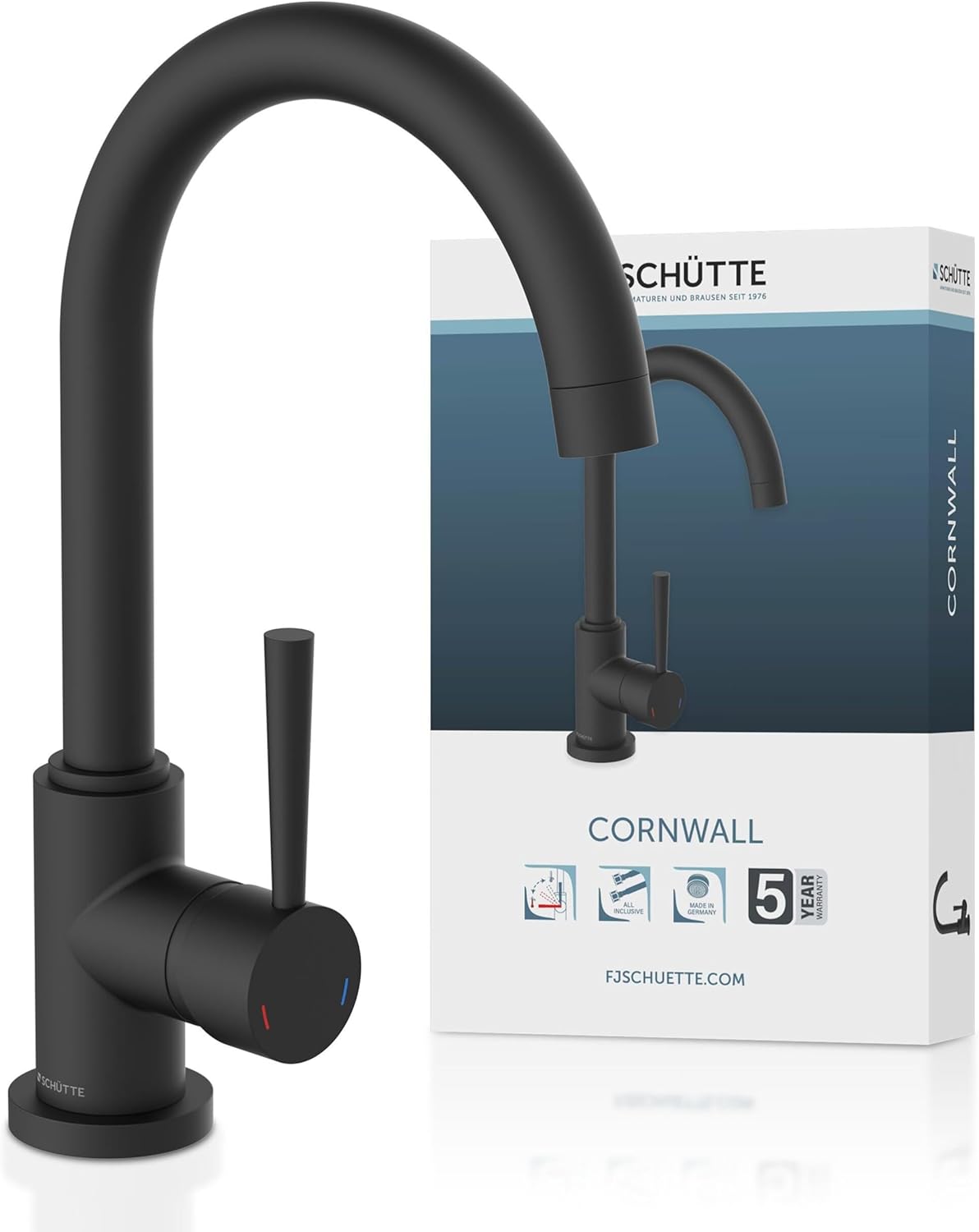 Schütte 79166 Cornwall Rubinetto Cucina Girevole 360° - immagine 1